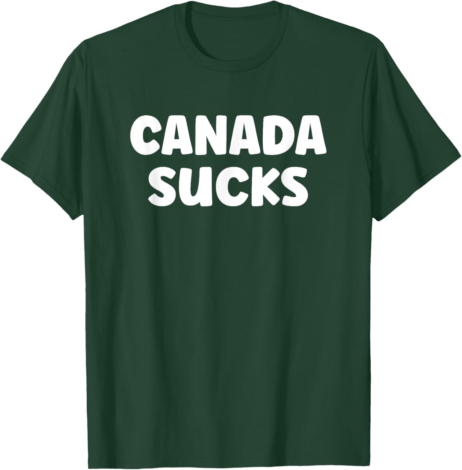 Funny USA Humor T-Shirt - Hilarious Canada Sucks Graphic Tee for Fun - 15