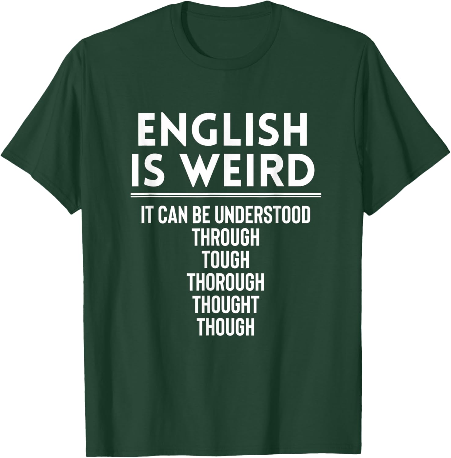 Funny Grammar T-Shirt for English Teachers - Perfect Back to School Gift - 11