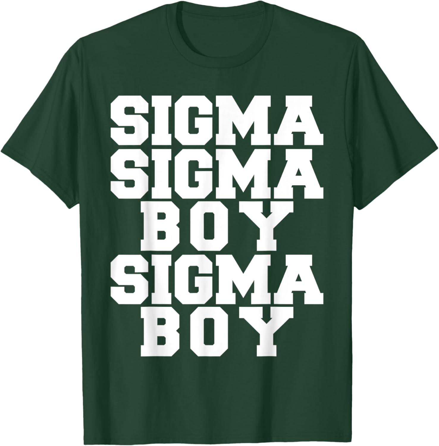 Sigma Boy Motivational T-Shirt for Strong Sigma Males - Trendy Design - 4
