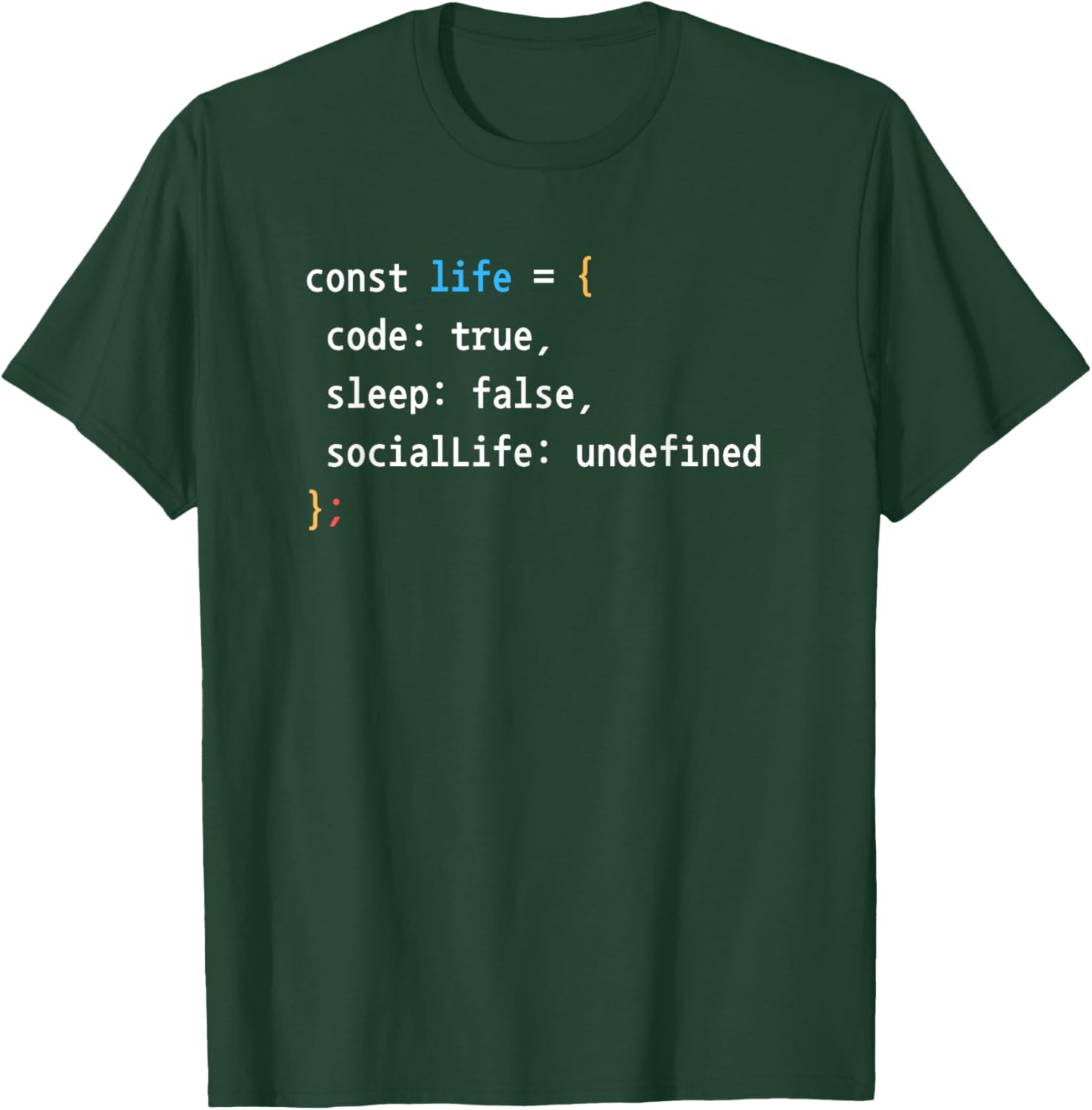Funny Programmer Life Balance T-Shirt for Coding Geeks and Developers - 16
