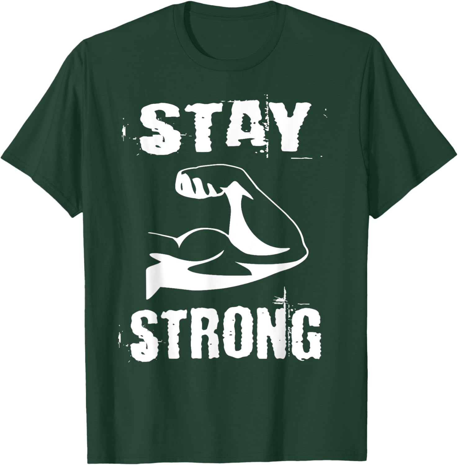 Stay Strong Resistance Training Gym T-Shirt for Fitness Enthusiasts - 1