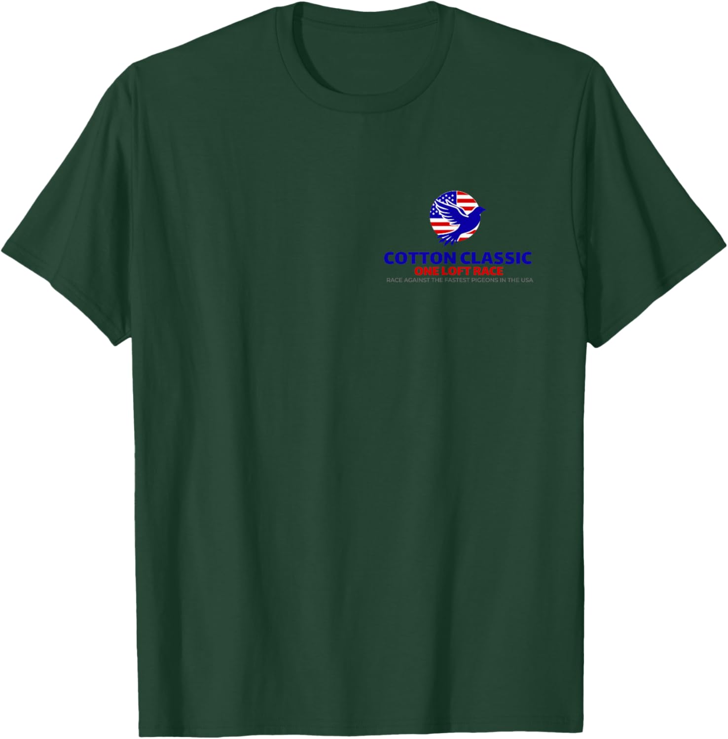 Cotton Classic One Loft Race Pigeon Racing T-Shirt for Enthusiasts - 13