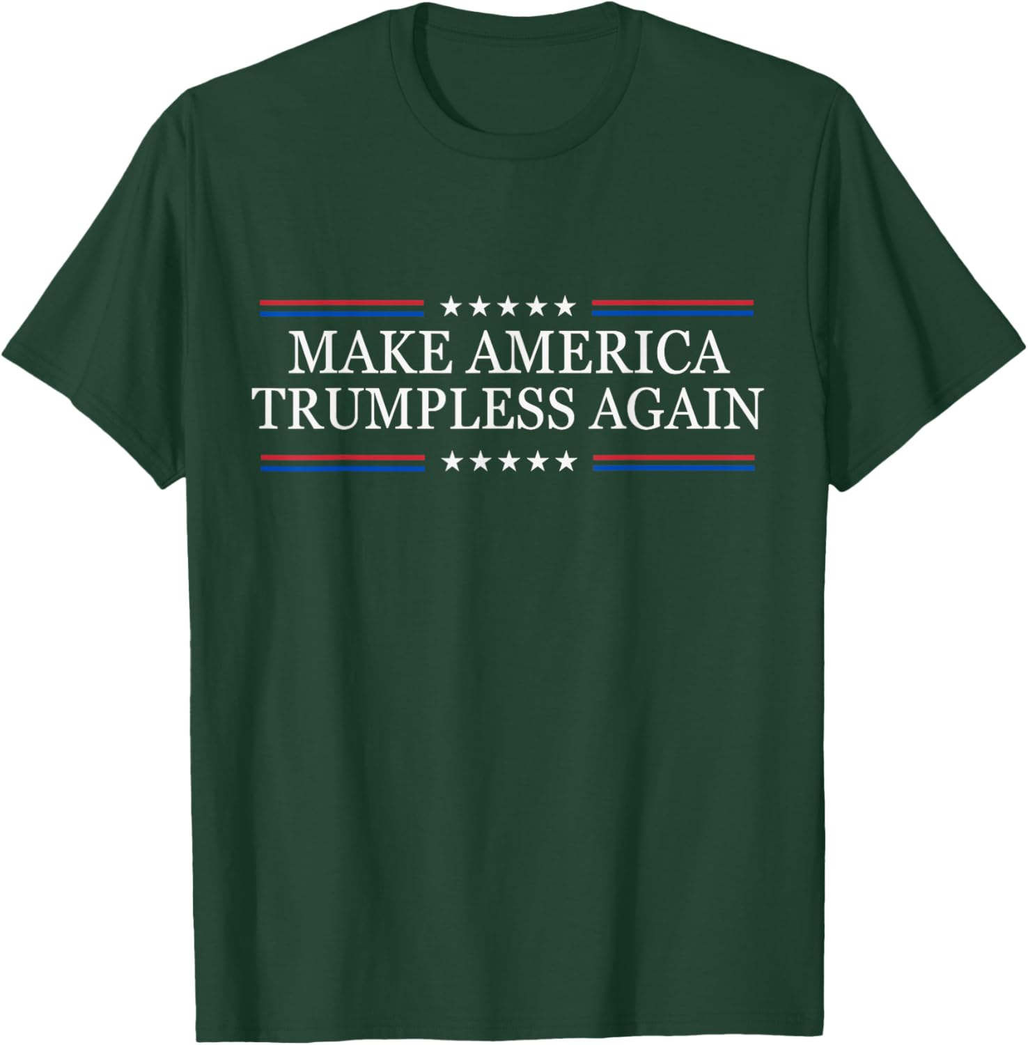 Funny Anti-Trump T-Shirt Make America Trumpless Again for Activists - 2