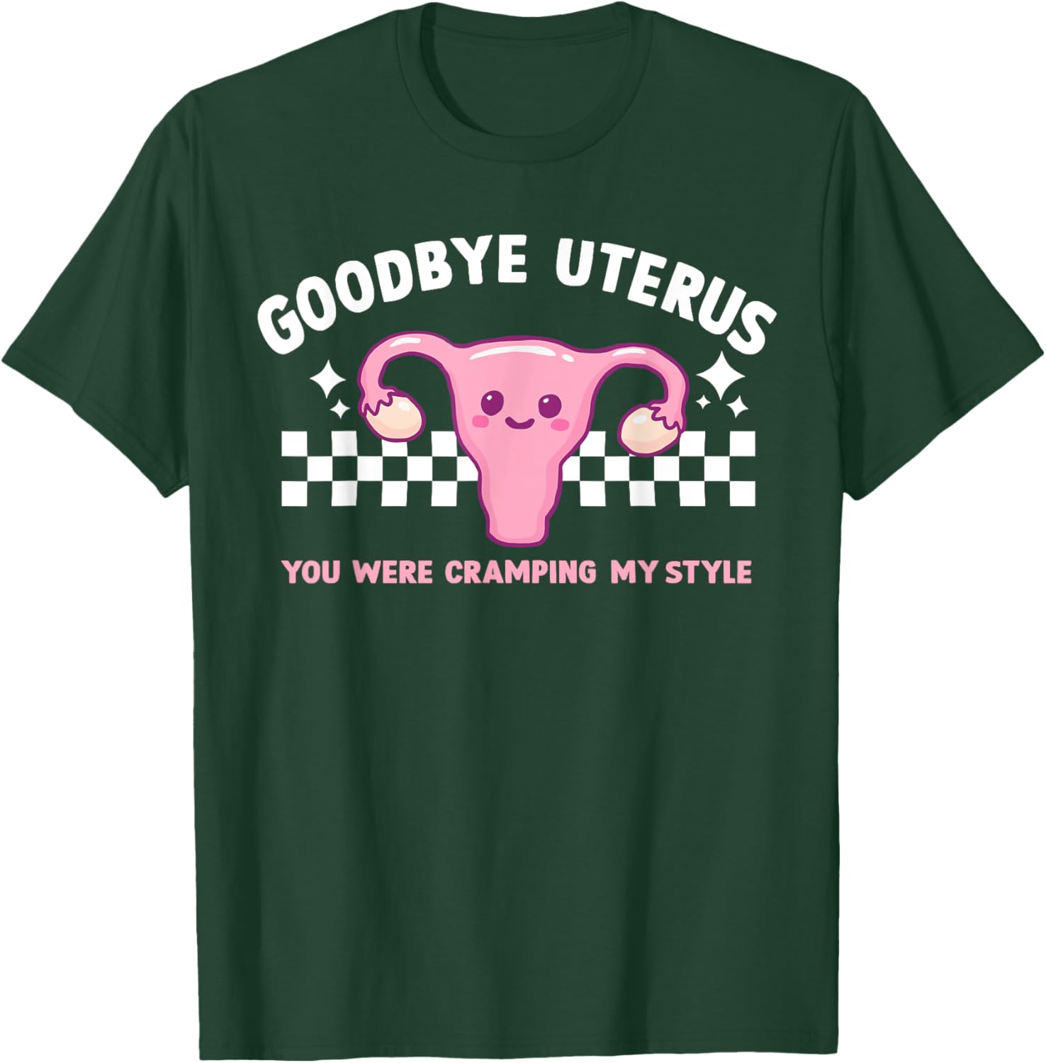 Hysterectomy Recovery Goodbye Uterus T-Shirt for Comfort and Style - 1