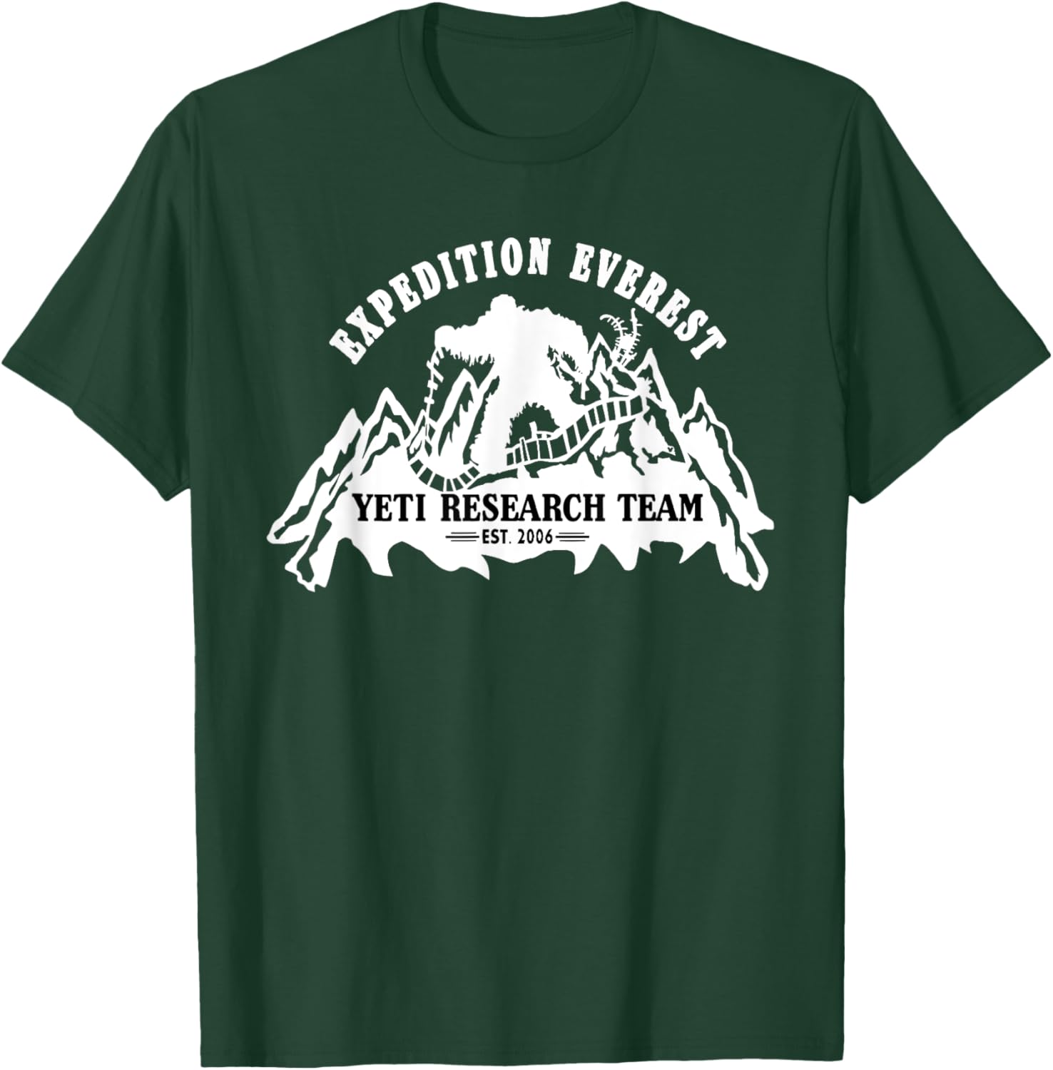 Mountain Lovers Expedition Everest Animal Theme Park Trip T-Shirt - 9