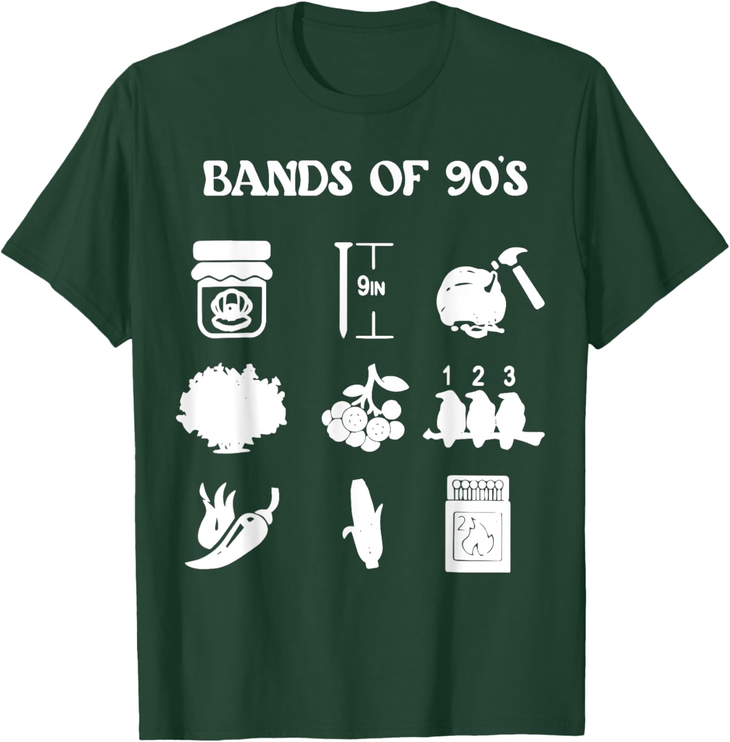 Retro 1990s Bands T-Shirt for 90s Music Lovers - Stylish Vintage Apparel - 4