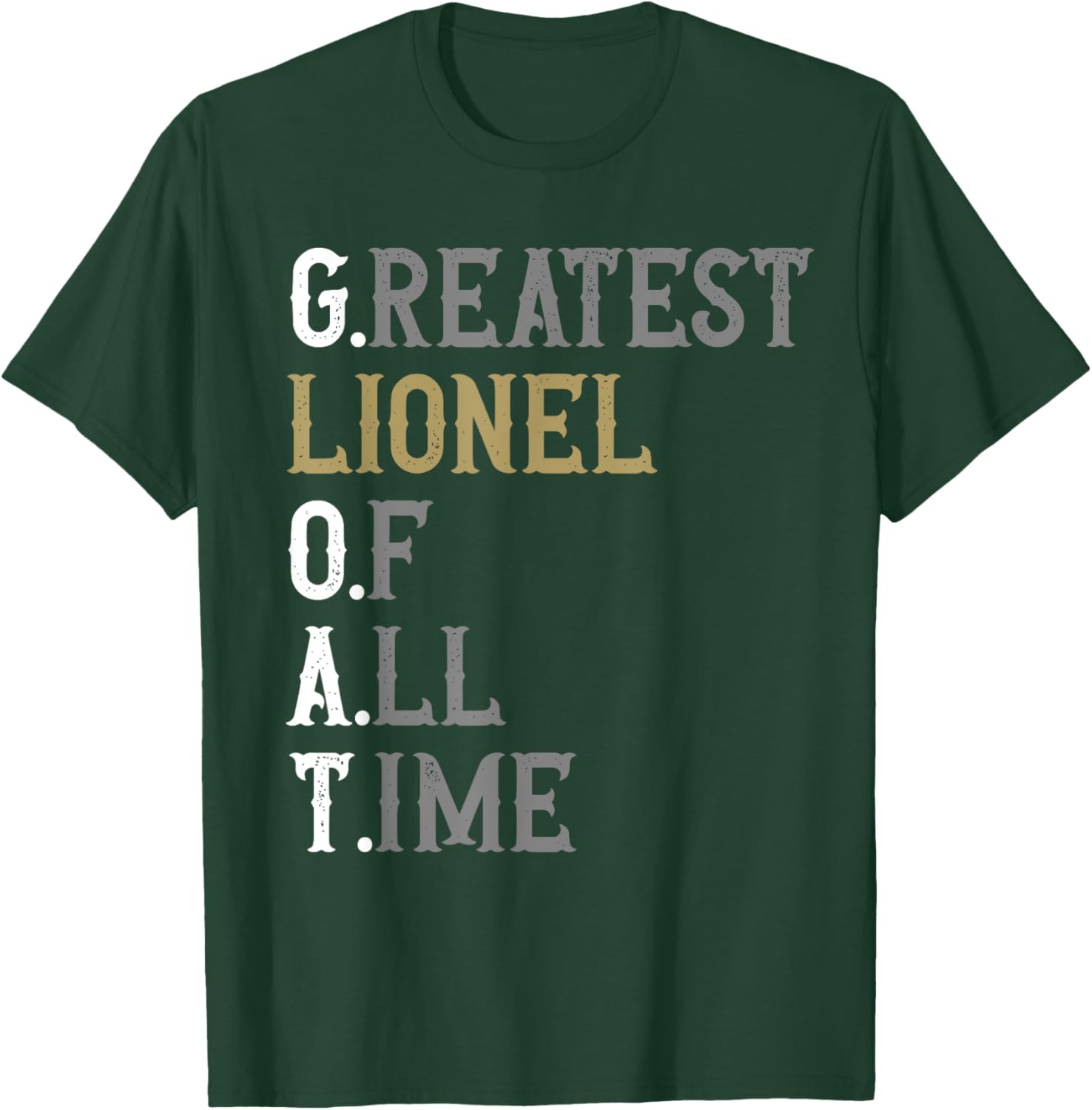 Greatest Lionel T-Shirt GOAT Design Perfect for Fans of Soccer Legends - 13