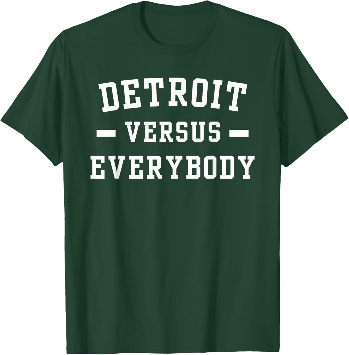 Detroit Versus Everybody Graphic Tee - Stylish Casual Wear for Fans - 1