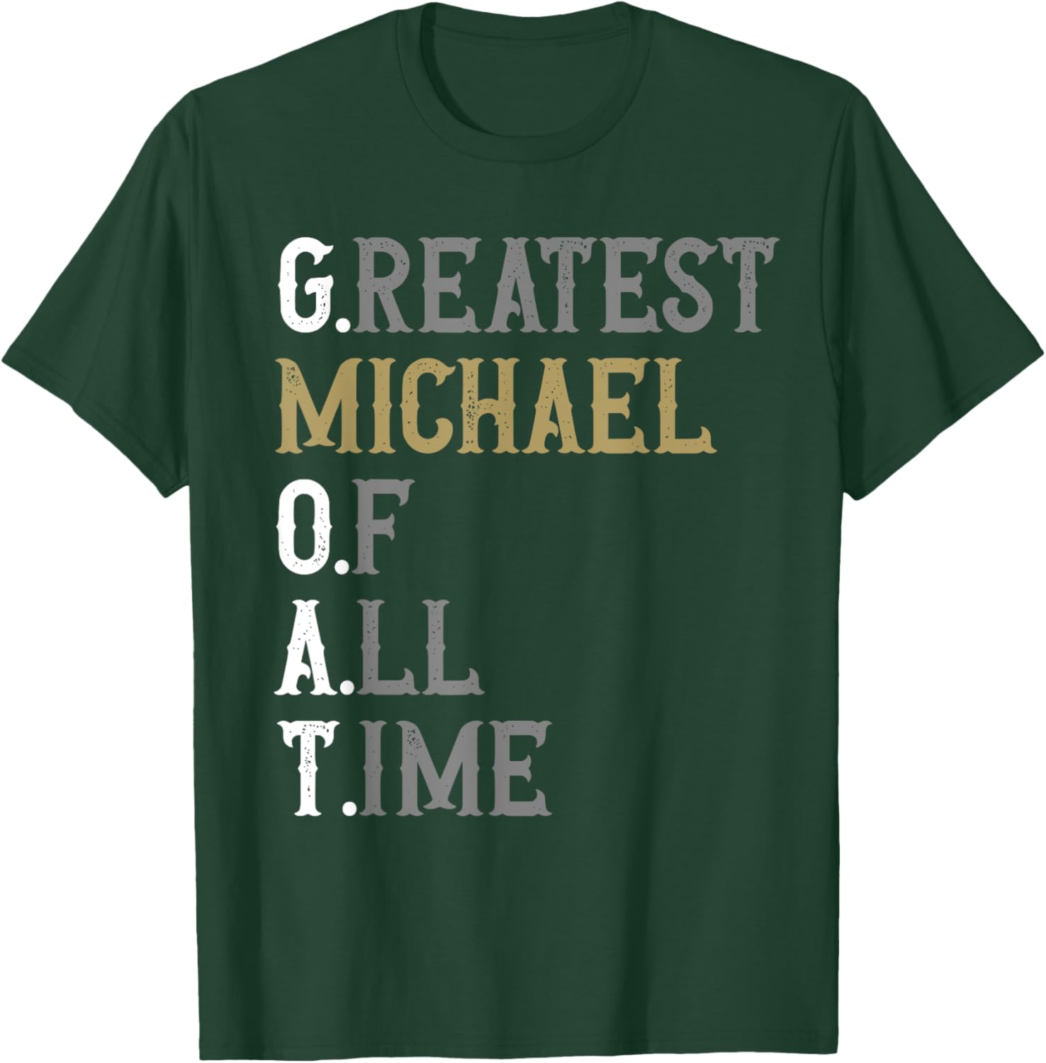 Greatest Michael of All Time T-Shirt for Fans of Basketball Legends - 3