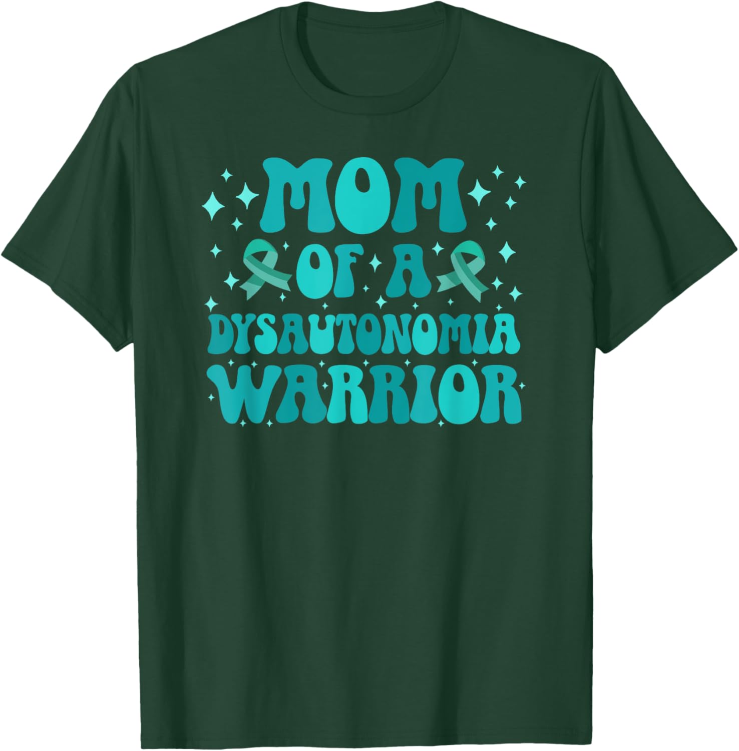 Groovy Dysautonomia Mom T-Shirt for Proud Mothers of Warriors - 10