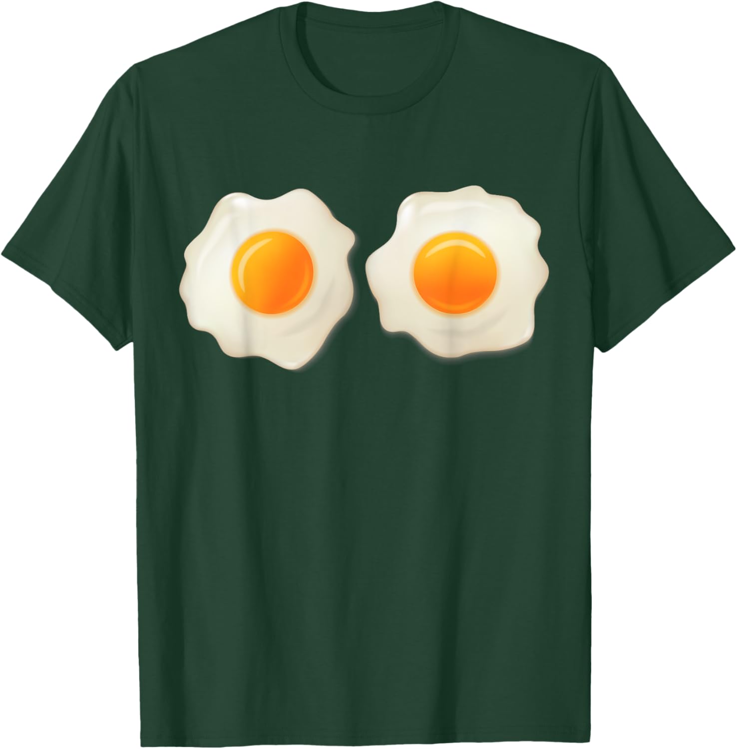 Double Fried Eggs Sunny Side Up T-Shirt for Food Lovers and Fun Apparel - 23