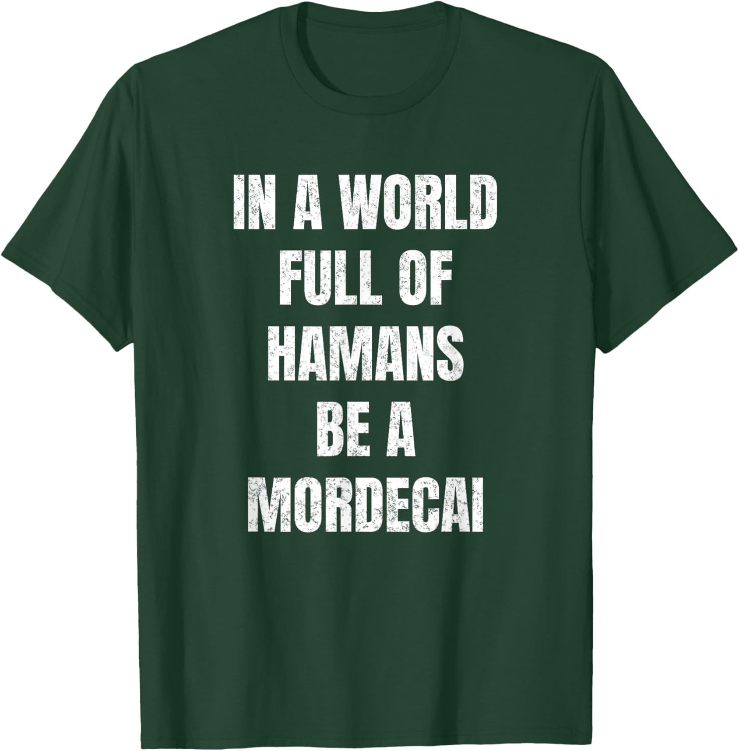Funny Purim Haman Mordecai Costume T-Shirt for Jewish Celebration Fun - 4