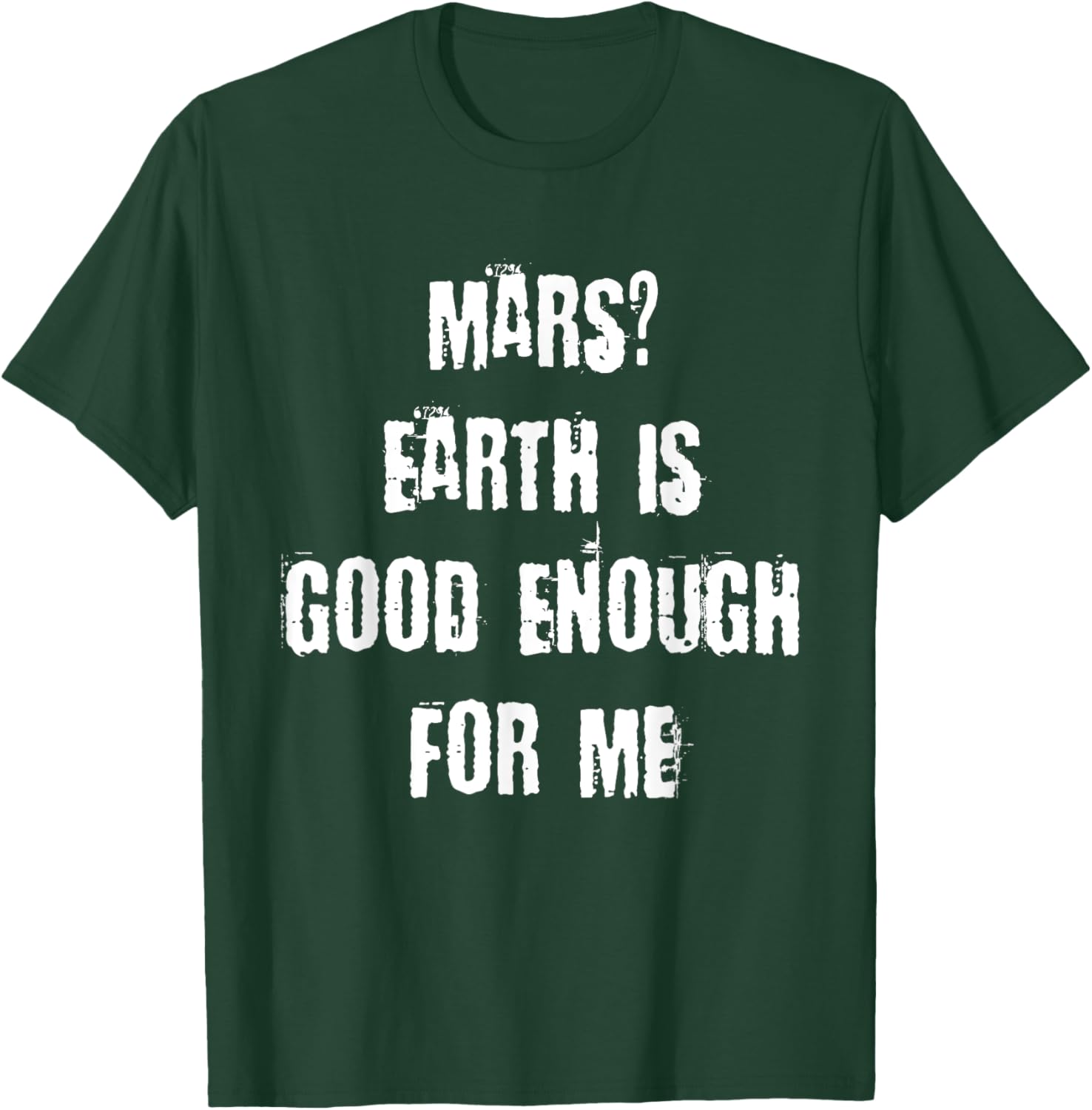 Funny Mars Earth T-Shirt for Space Lovers - Unique Casual Wear - 9