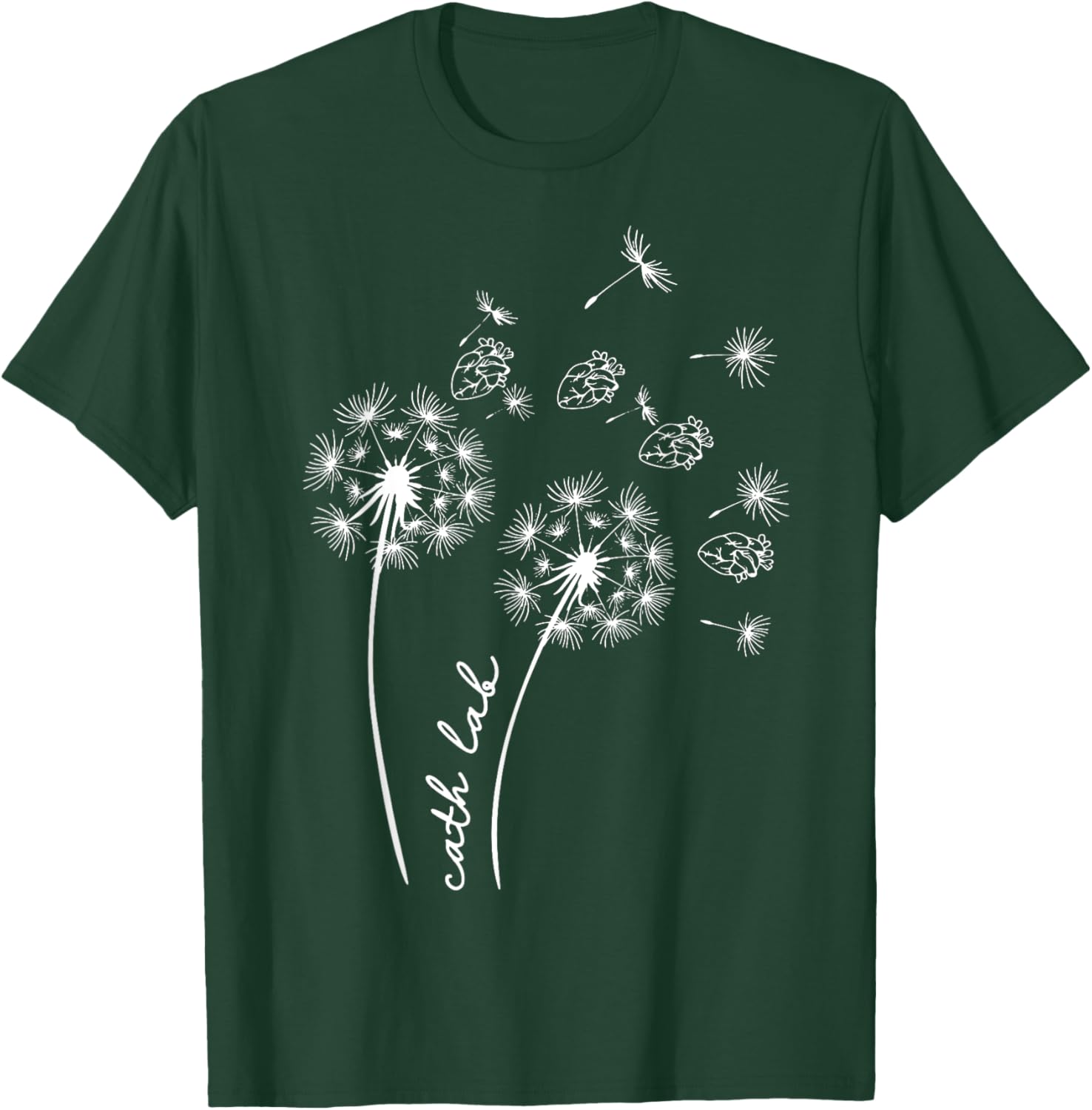 Dandelion Cardiac Nurse T-Shirt for CVICU Cardiologists & Nurses - 6