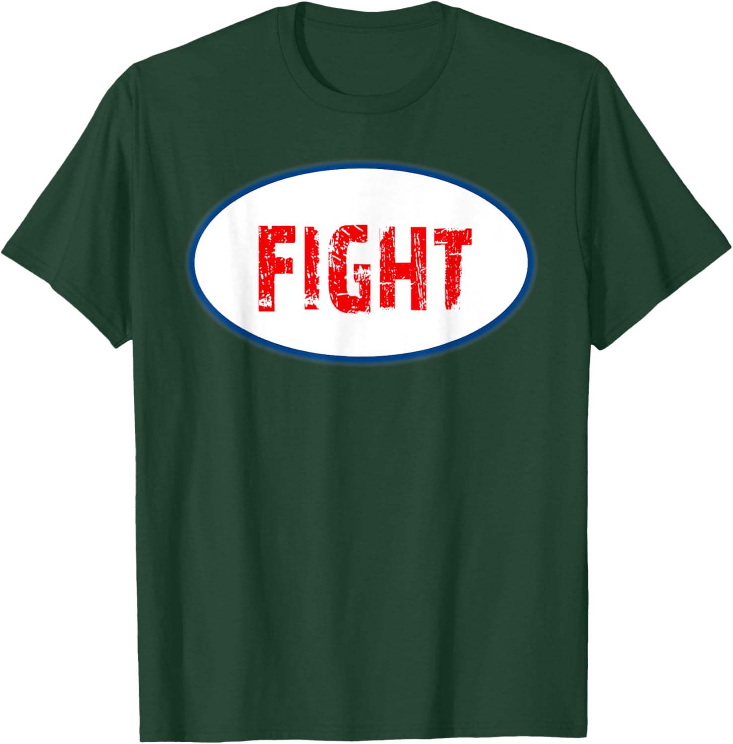 Stylish Fight Oval T-Shirt for Active Lifestyle - Trendy Casual Wear - 1