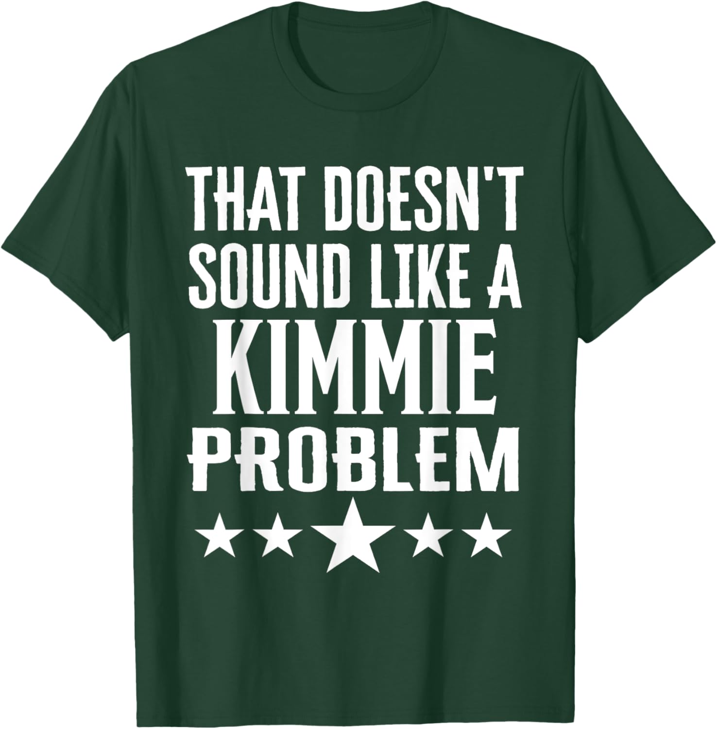 That Doesn't Sound Like A Kimmie Problem T-Shirt for Fun Casual Wear - 20