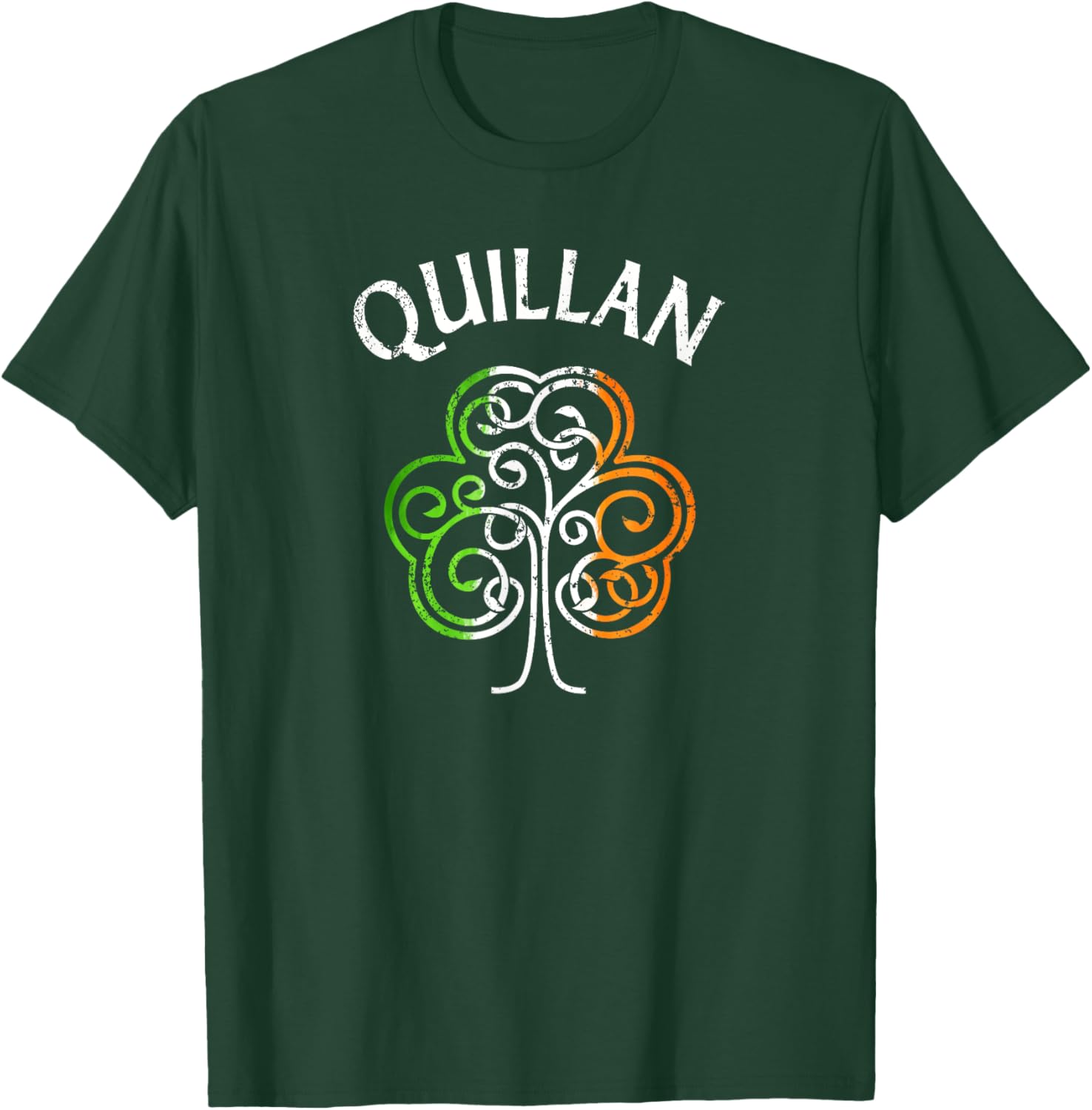 Quillan Irish Family Name T-Shirt for Proud Heritage Enthusiasts - 2