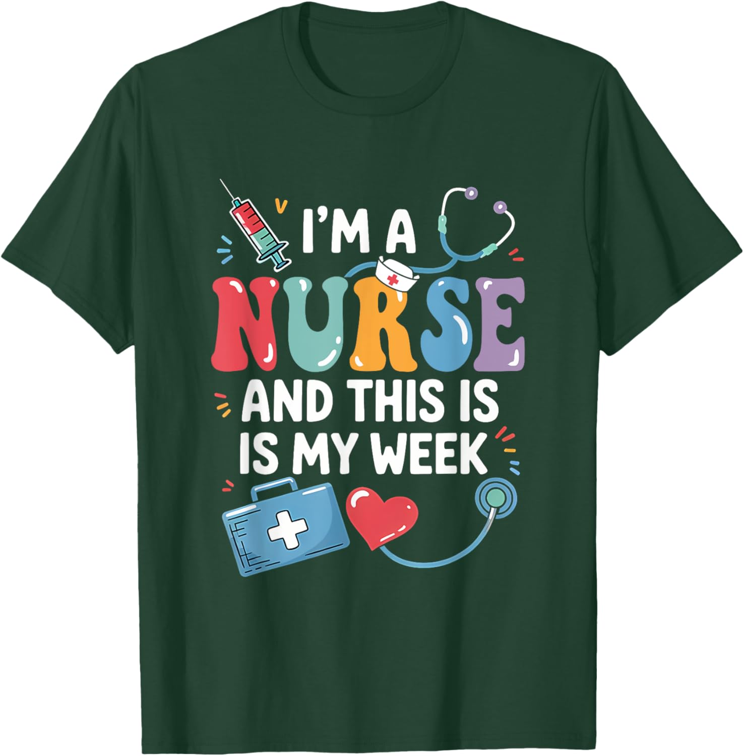 Happy Nurse Week 2025 T-Shirt for Nurses - Celebrate in Style! - 14