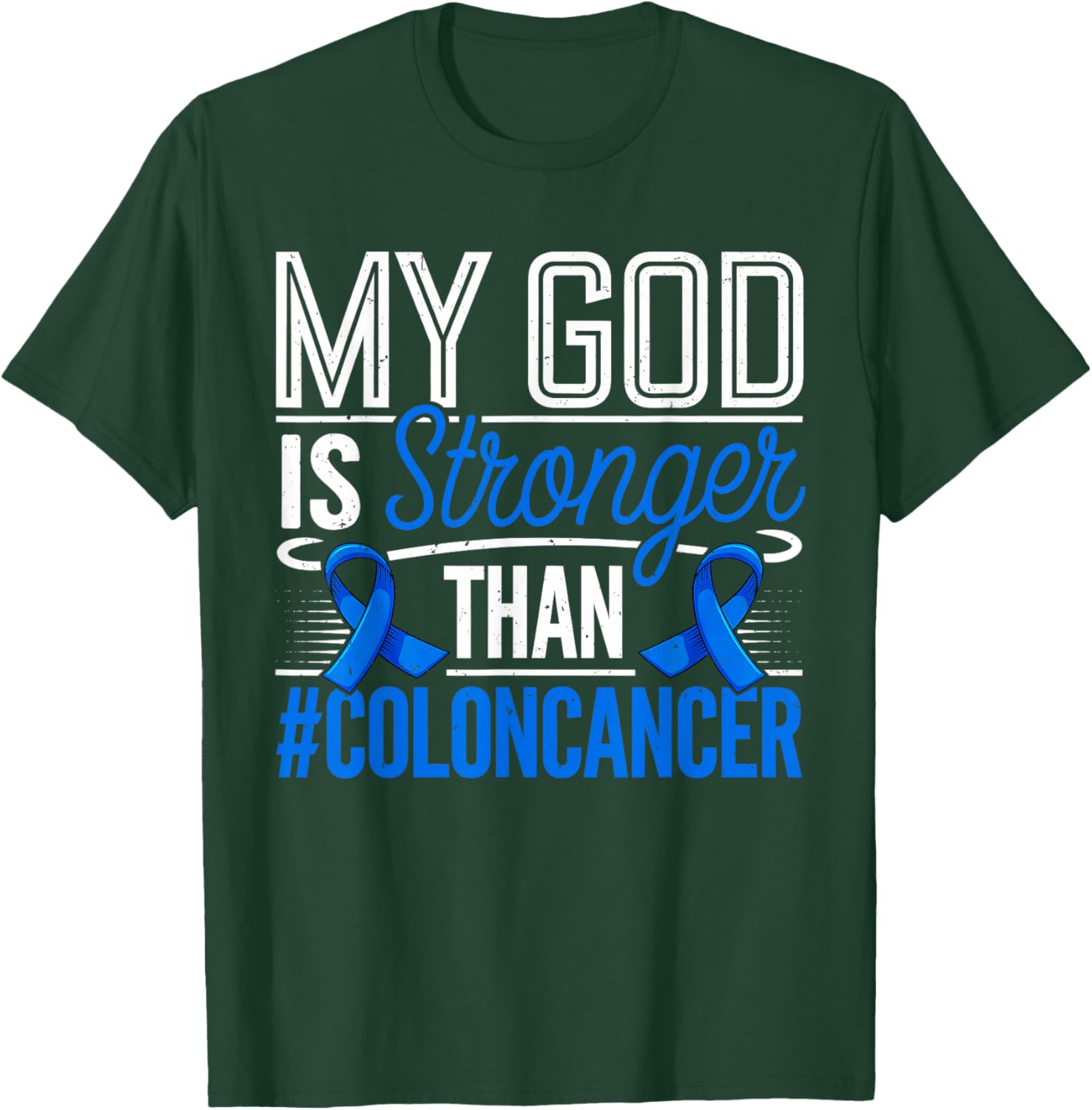 Funny Colon Cancer Awareness T-Shirt for Supportive and Stylish Advocacy - 9