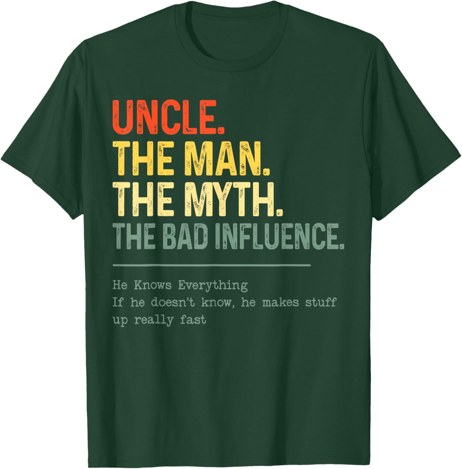 Vintage Cool Uncles Club Funny T-Shirt for Men and Boys, Perfect Gift! - 12