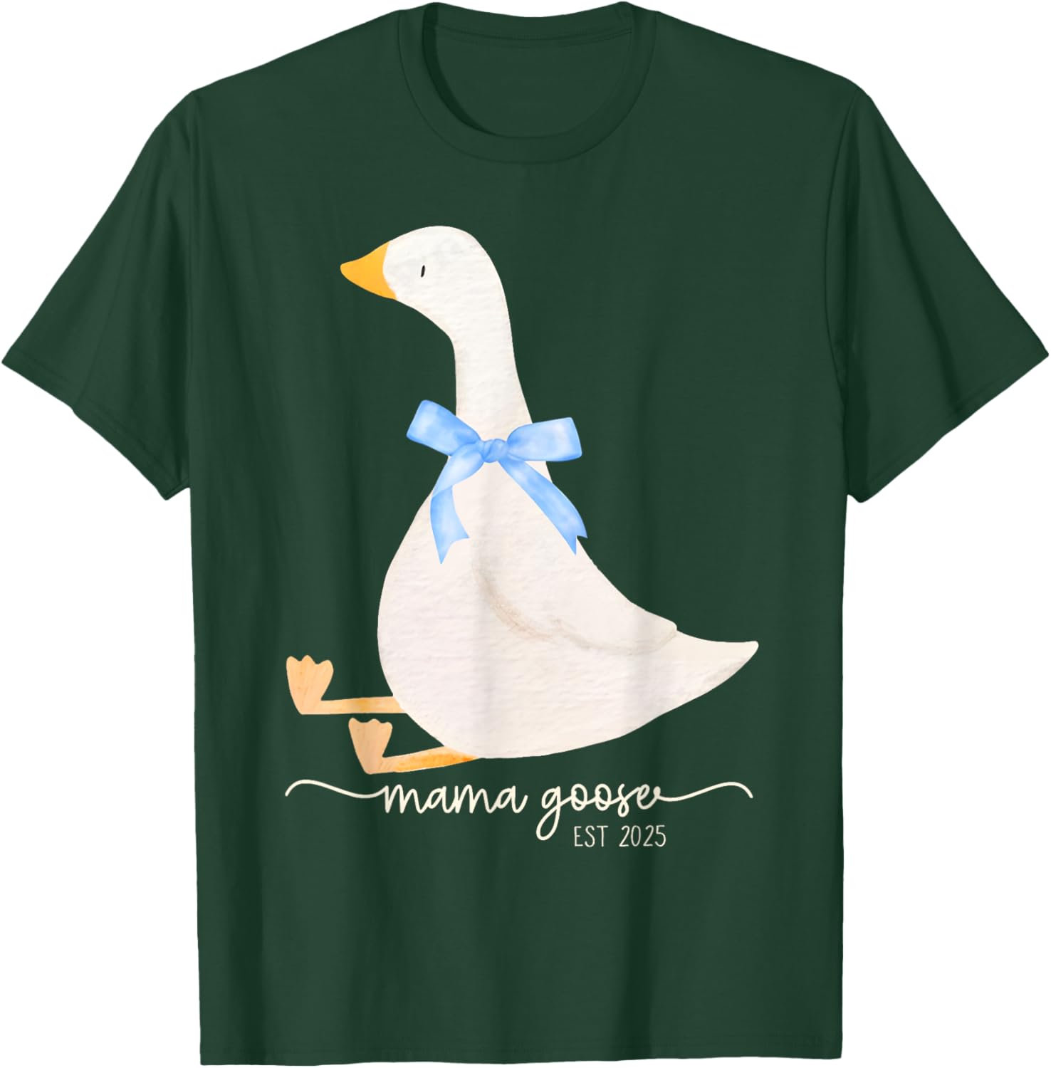 Silly Goose Mom T-Shirt for Mother’s Day - Mama Goose Est 2025 - 9