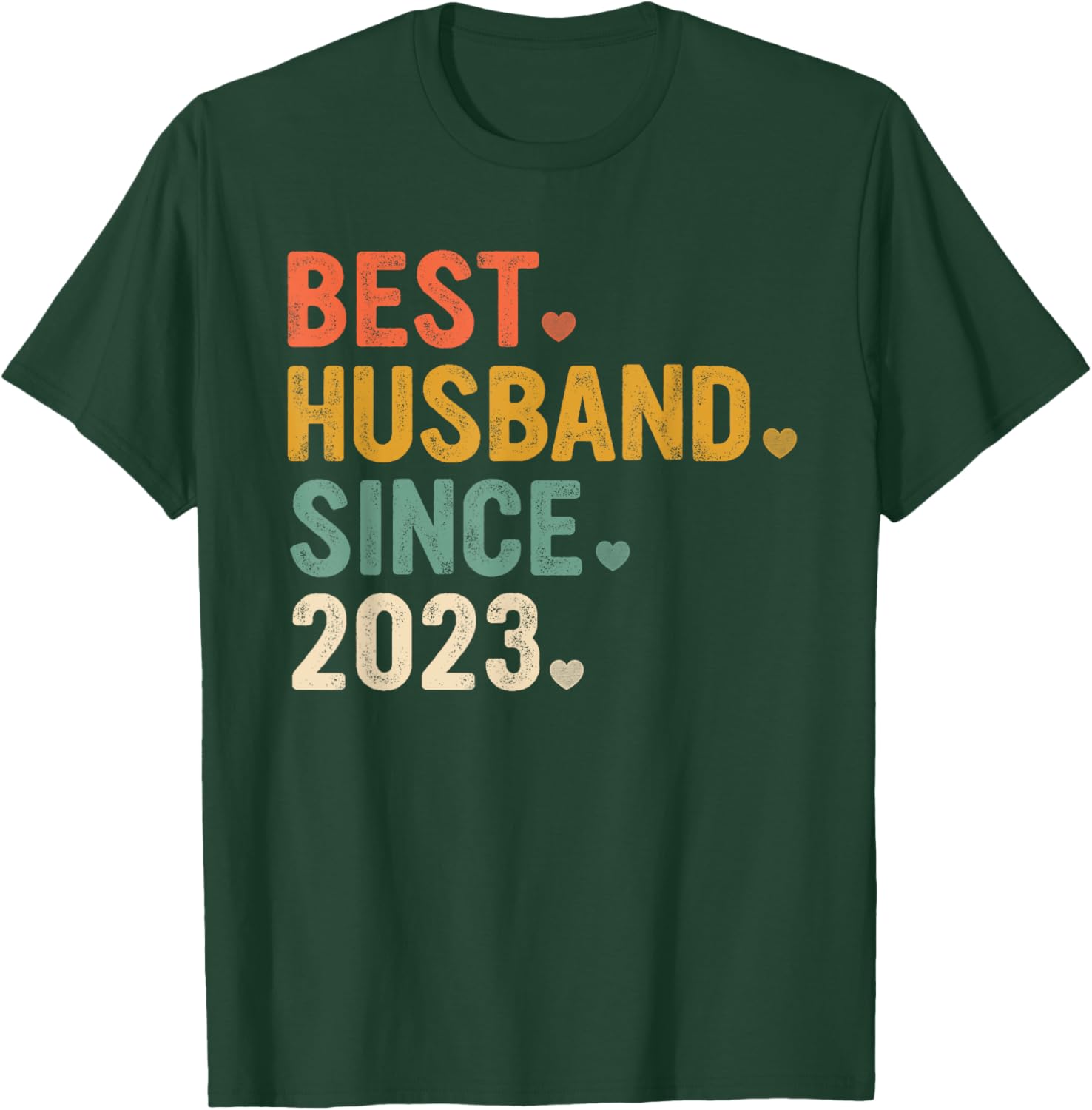 Best Husband Since 2023 2 Year Anniversary T-Shirt Gift for Him - 6