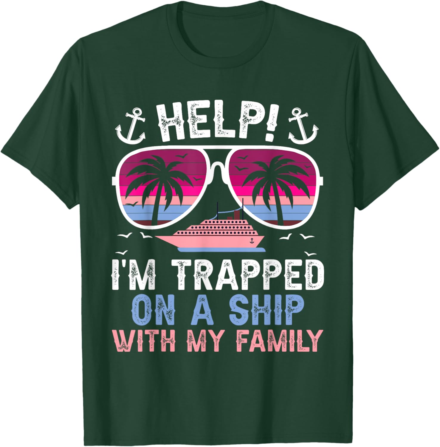 Family Matching Trip T-Shirt for Cruise Adventures - Fun Design! - 20