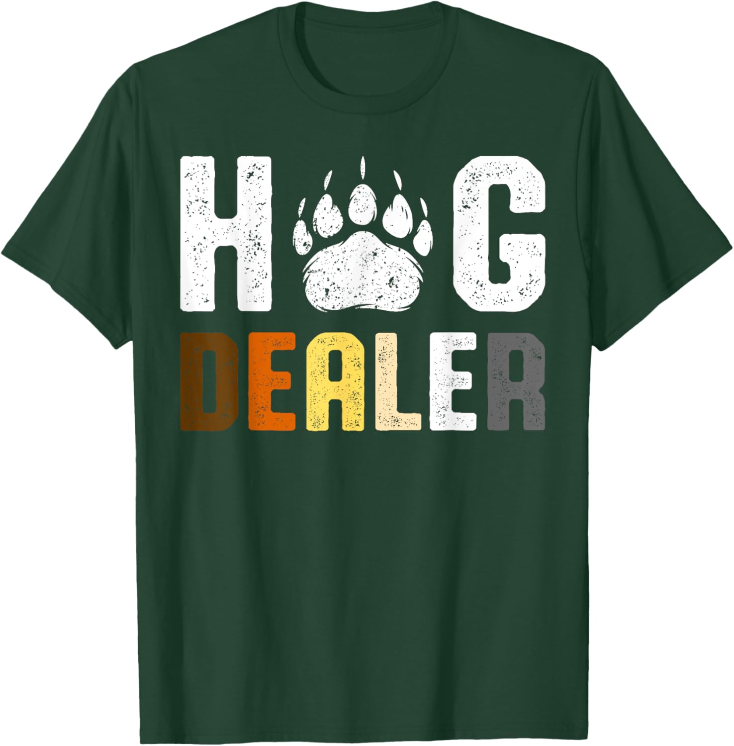 Funny Retro Gay Bear Pride Hug Dealer T-Shirt for LGBTQ+ Enthusiasts - 9