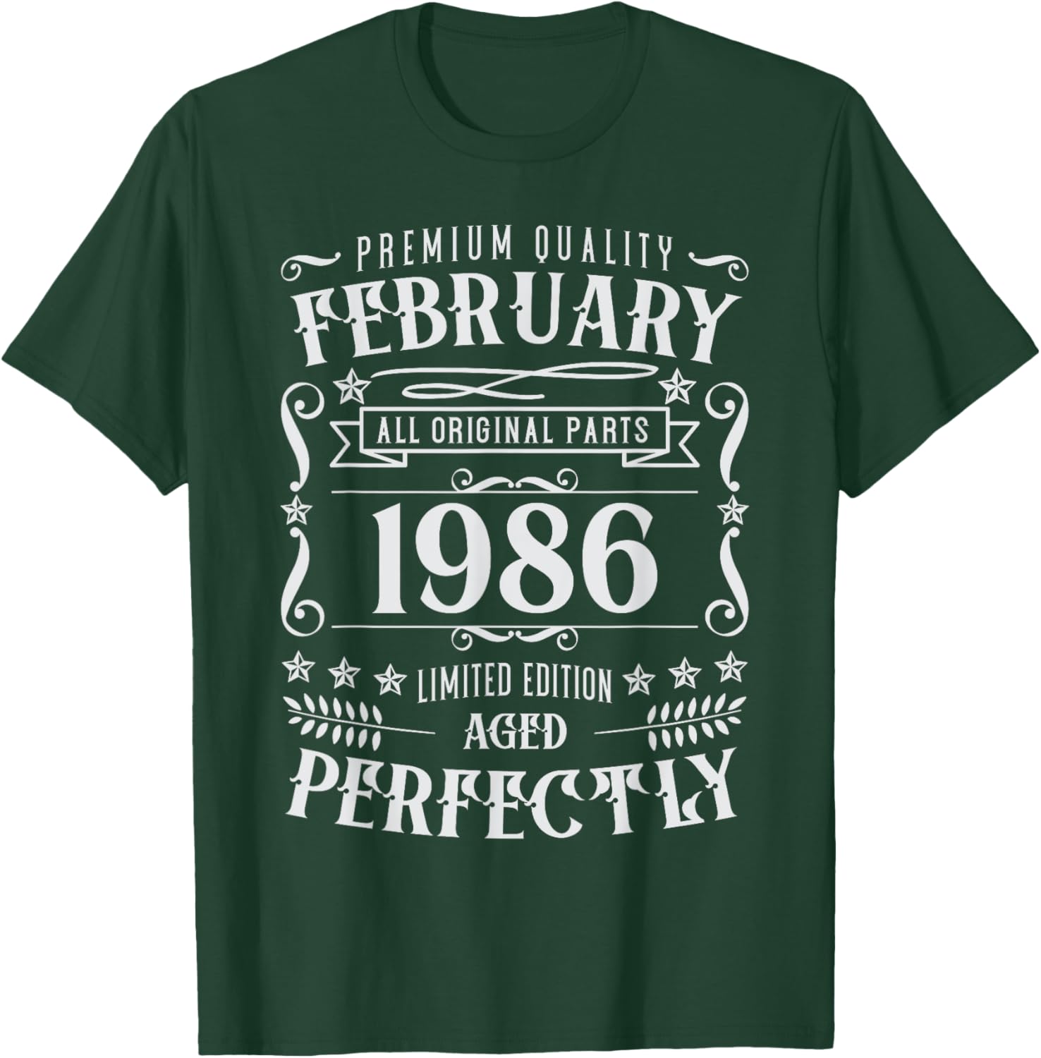 39th Birthday Legends Born in February 1986 T-Shirt for Celebrations - 18