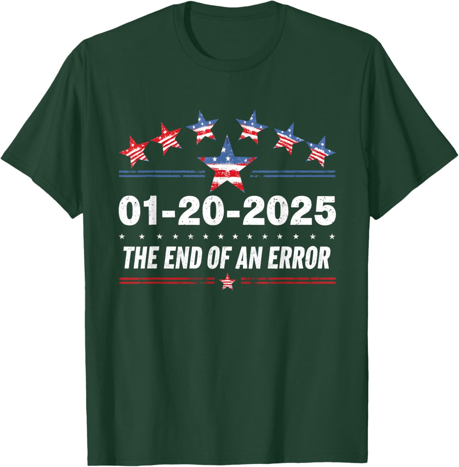 Patriotic Change 2025 Graphic Tee for Adults - Classic Fit, Crew Neck - 2