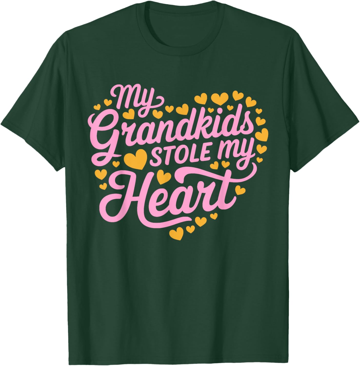 My Grandkids Stole My Heart T-Shirt for Grandma and Nana Lovers - 6