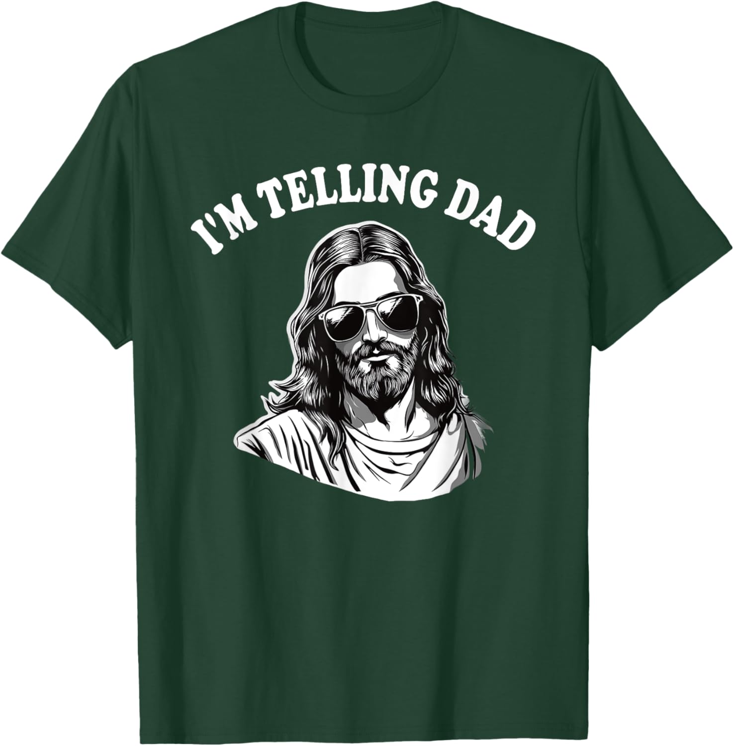 Funny Christian Jesus Meme Dad T-Shirt for Religious Humor Lovers - 9