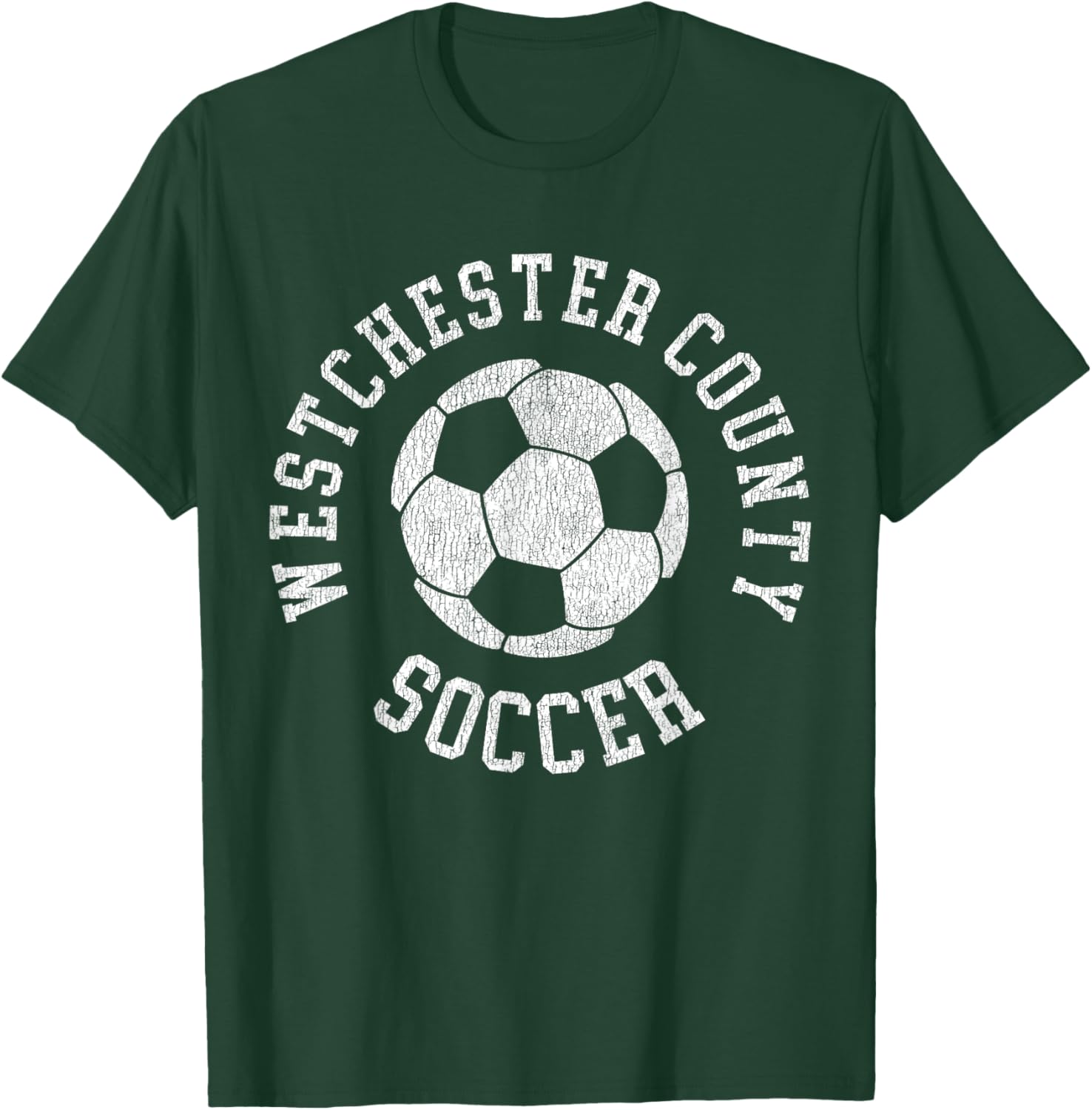 Westchester County Retro Distressed 90's Vintage Soccer T-Shirt - 15