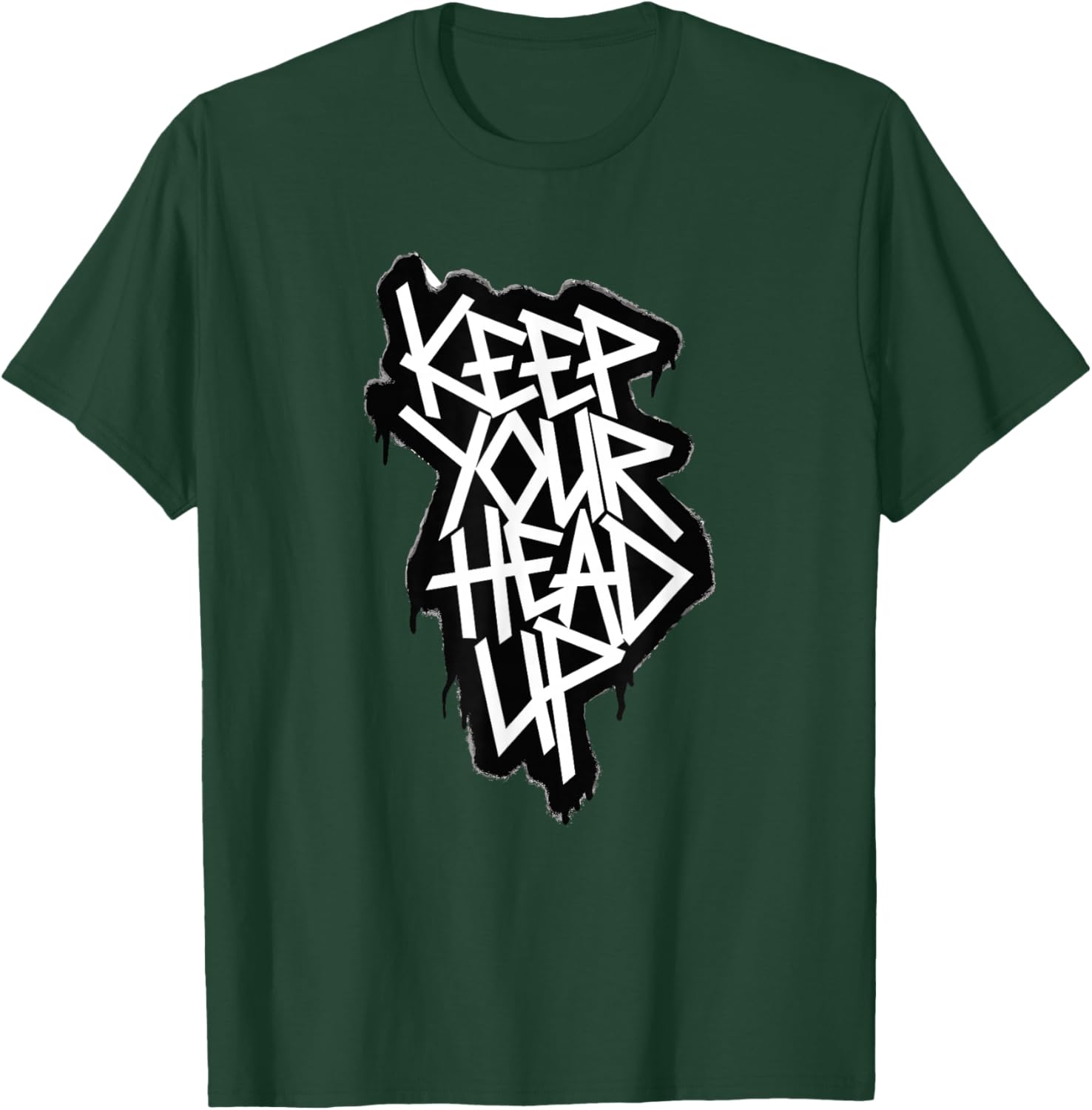Keep Your Head Up Inspirational T-Shirt for Positive Vibes and Style - 20