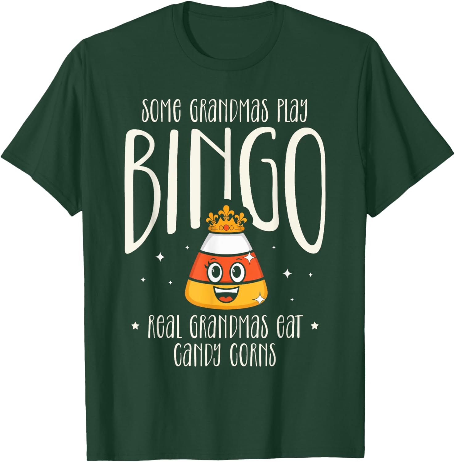 Funny Grandma Bingo T-Shirt for Candy Corn Lovers - Perfect Gift Idea - 12