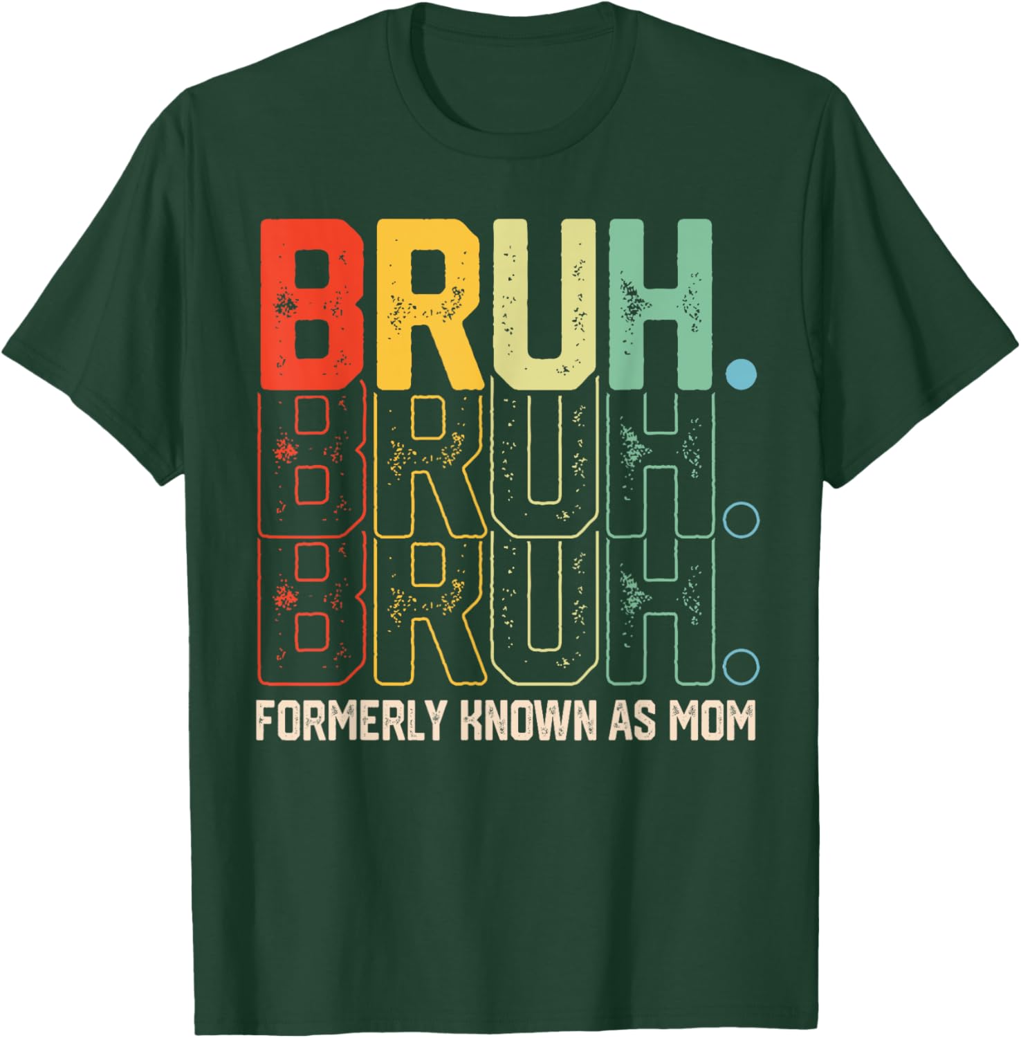 Funny Bruh Formerly Known As Mom T-Shirt for Mother's Day Gift - 4