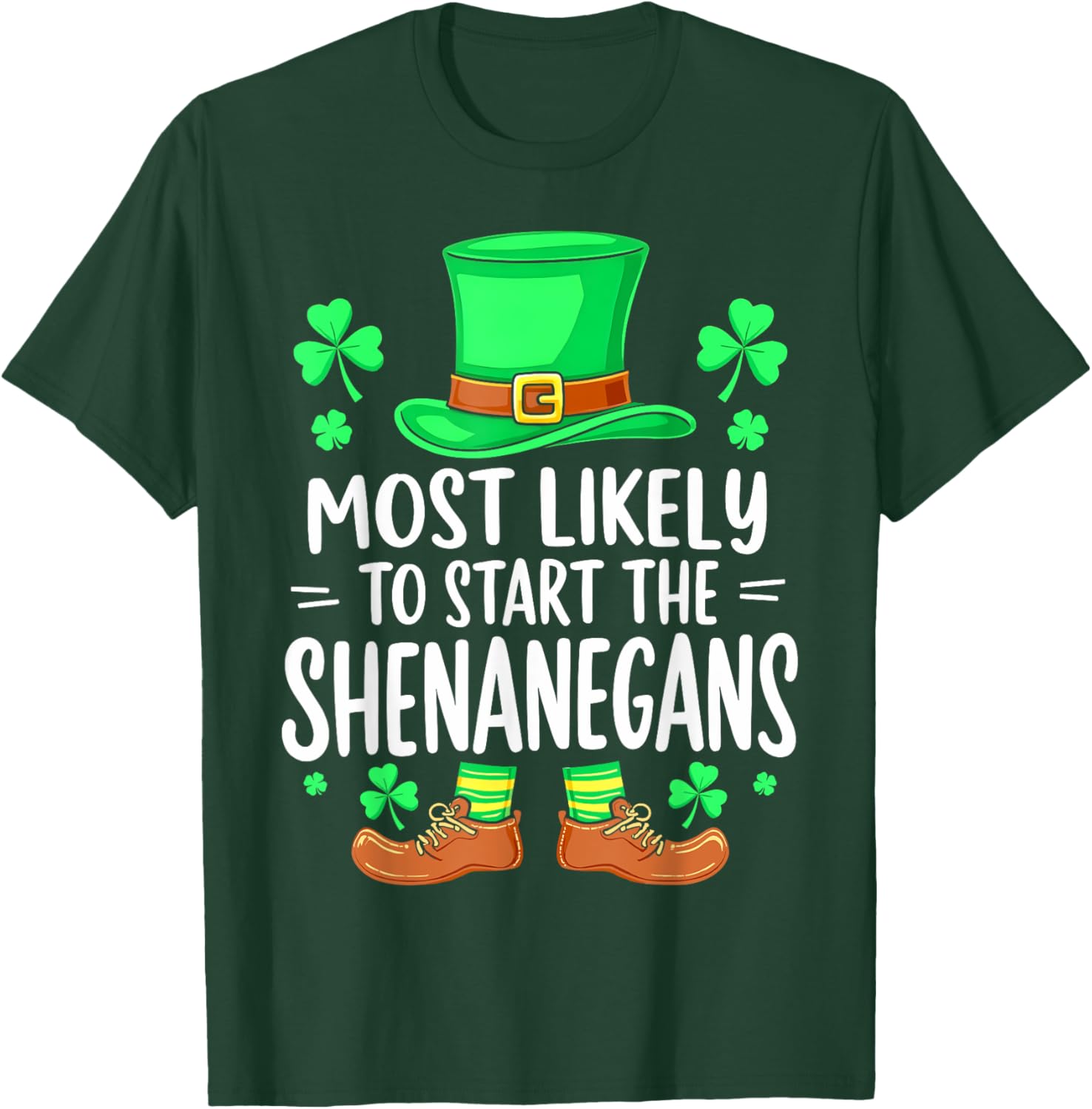 St Patricks Day Shenanigans T-Shirt for Fun Irish Celebrations - 8