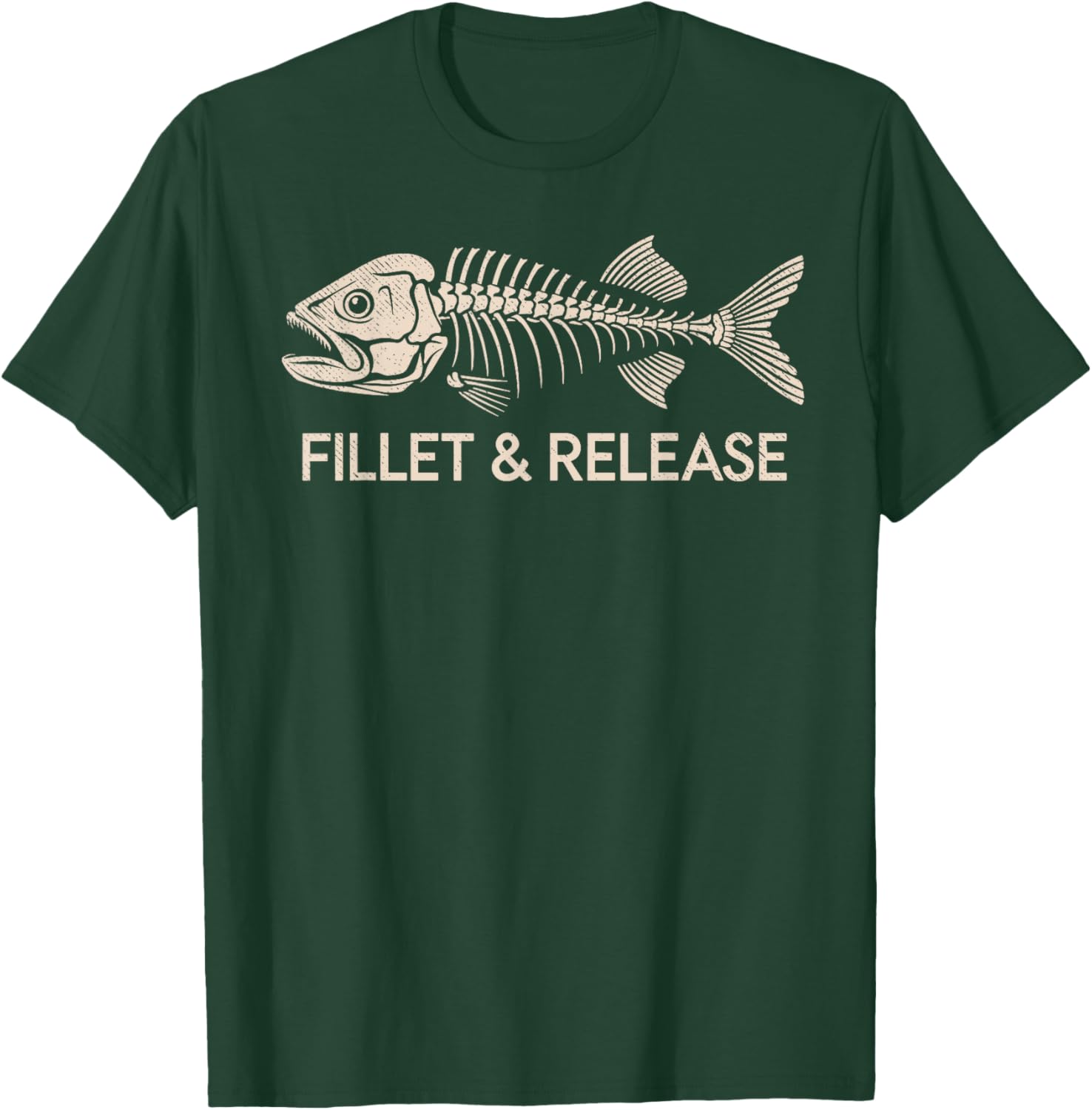 Funny Fishing T-Shirt for Anglers - Fillet and Release Humor Tee - 14
