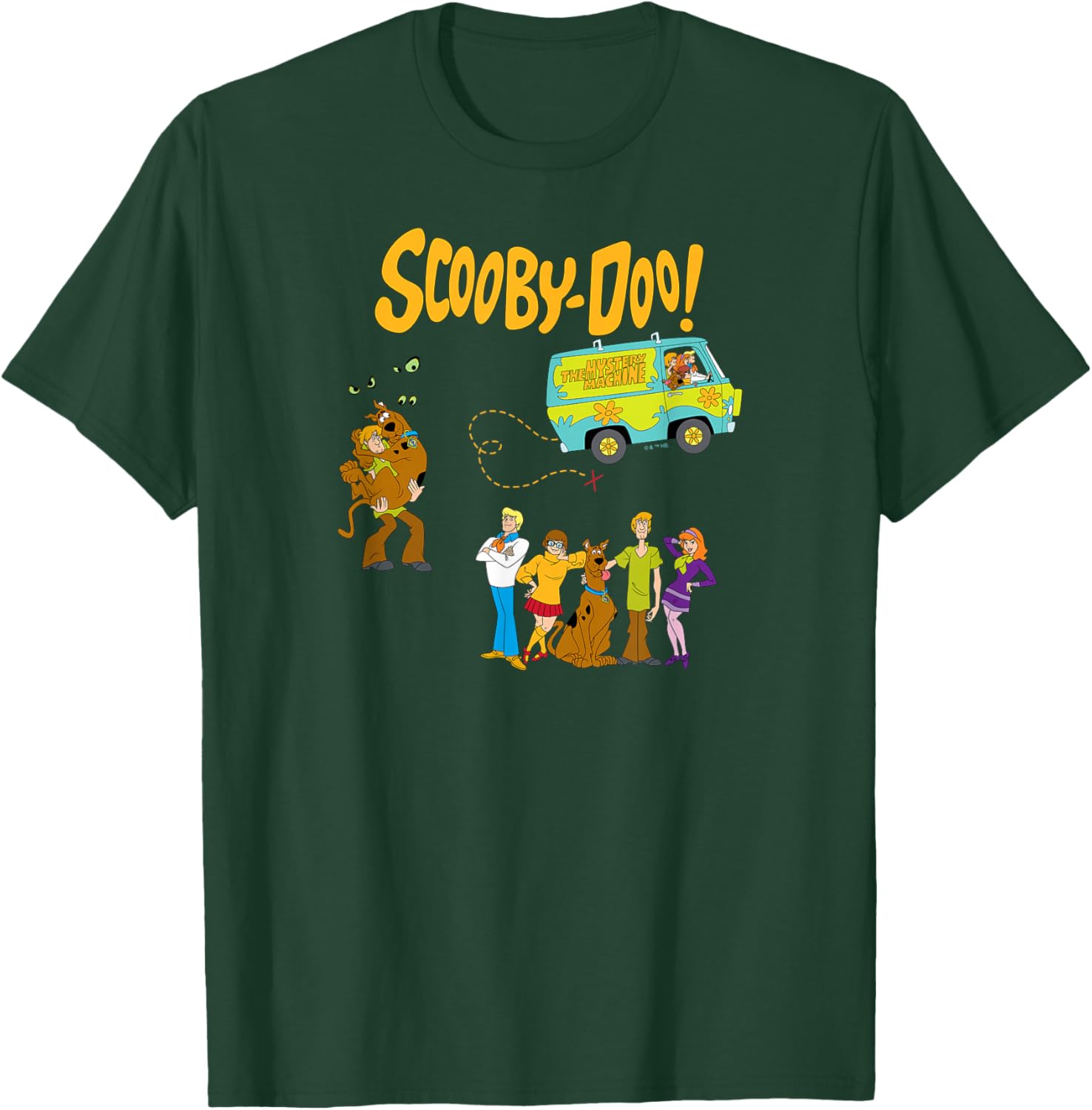 Scooby Doo Gang T-Shirt for Fans of Mystery and Adventure – Fun Apparel - 14