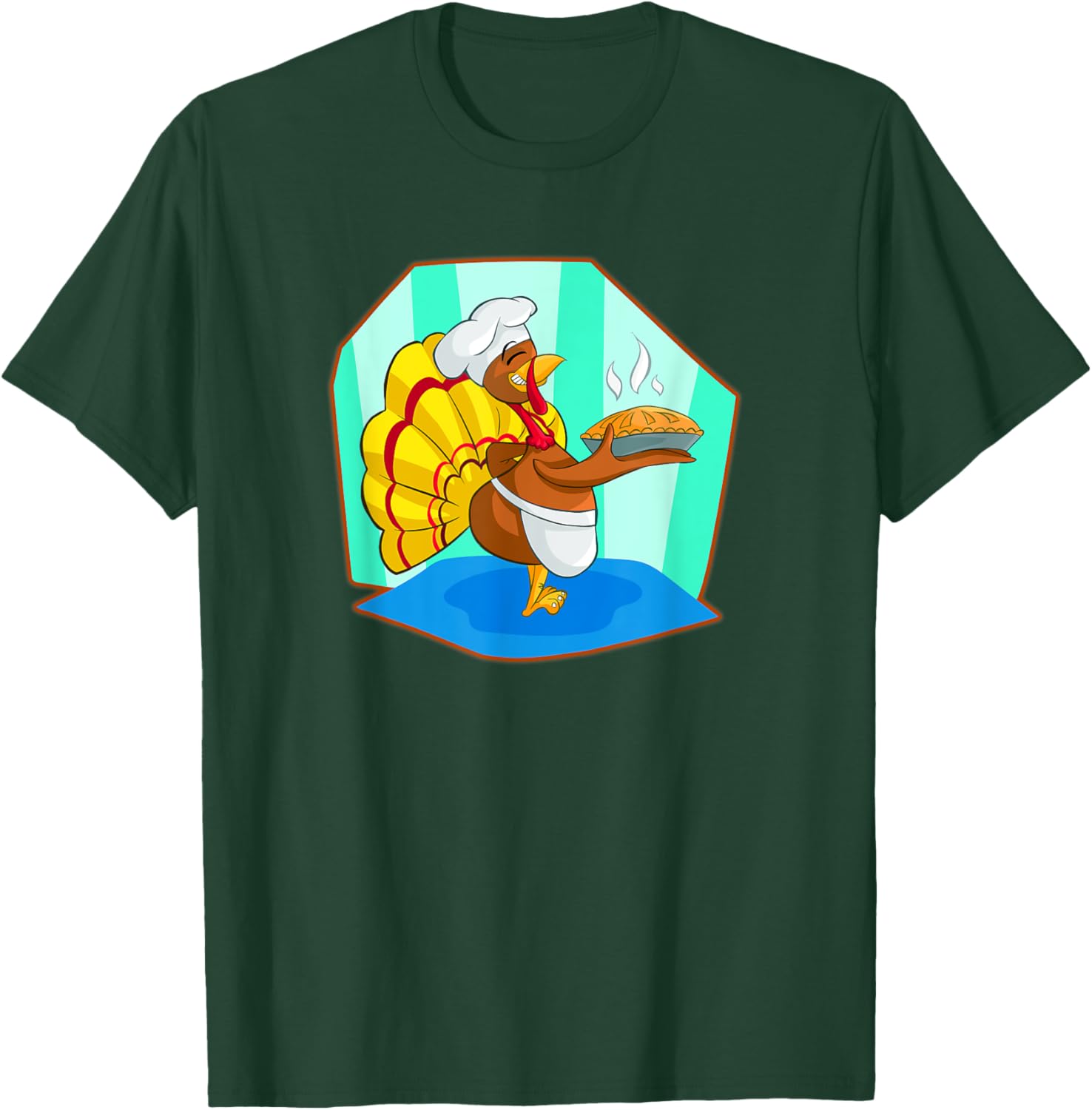 Cute Tom Turkey Thanksgiving T-Shirt for Festive Holiday Celebrations - 20