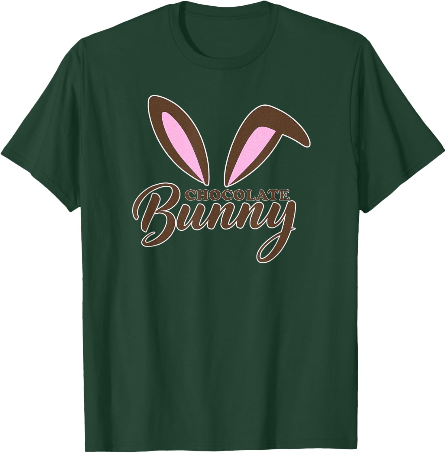 Cute Chocolate Bunny Easter Outfit T-Shirt for Kids and Adults - 17