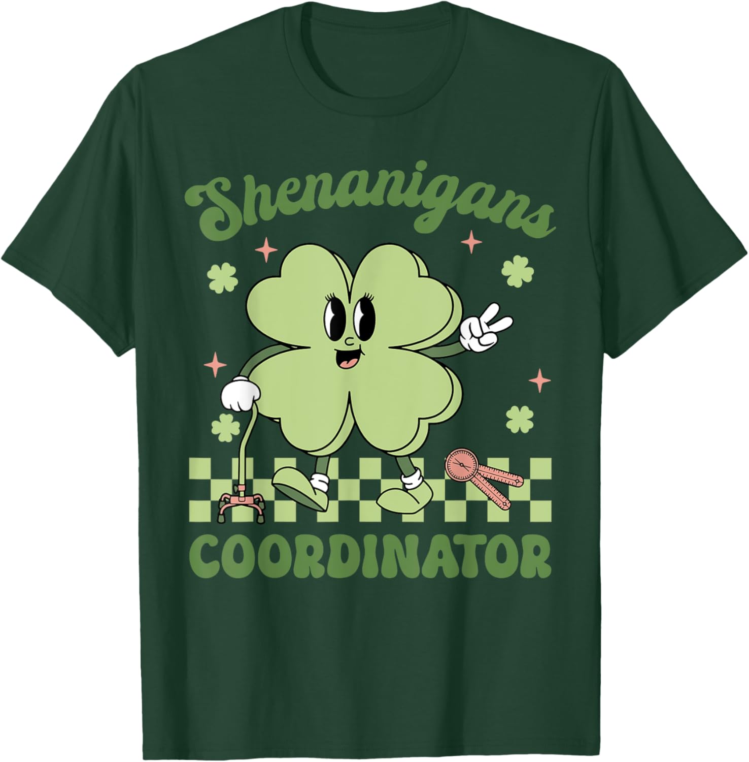 Shenanigans Coordinator Physical Therapist St Patrick's Day T-Shirt - 7