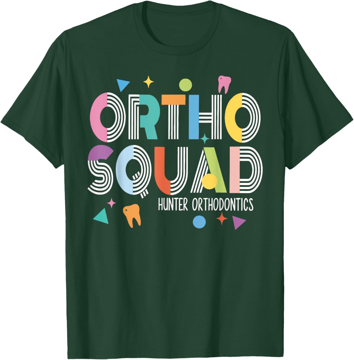 Ortho Squad Orthodontic Assistant T-Shirt for Dental Professionals - 13