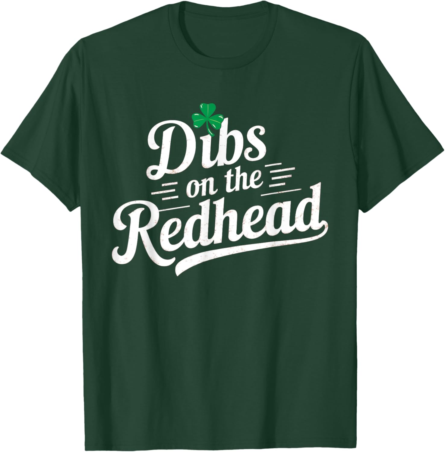 St Patricks Day 2025 Dibs on the Redhead T-Shirt for Festive Fun - 12
