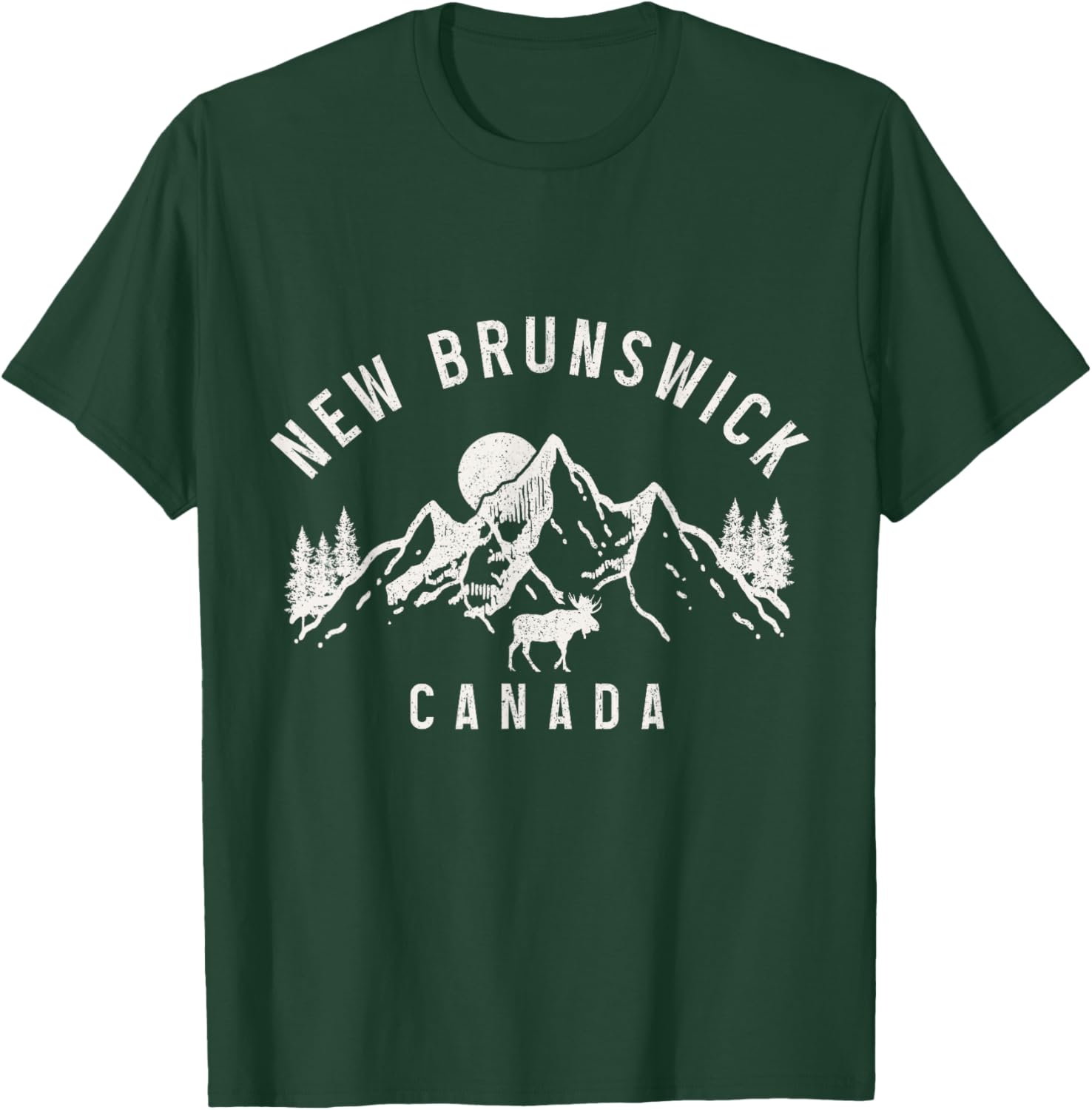 New Brunswick Moose Mountain T-Shirt for Nature Lovers and Adventurers - 4