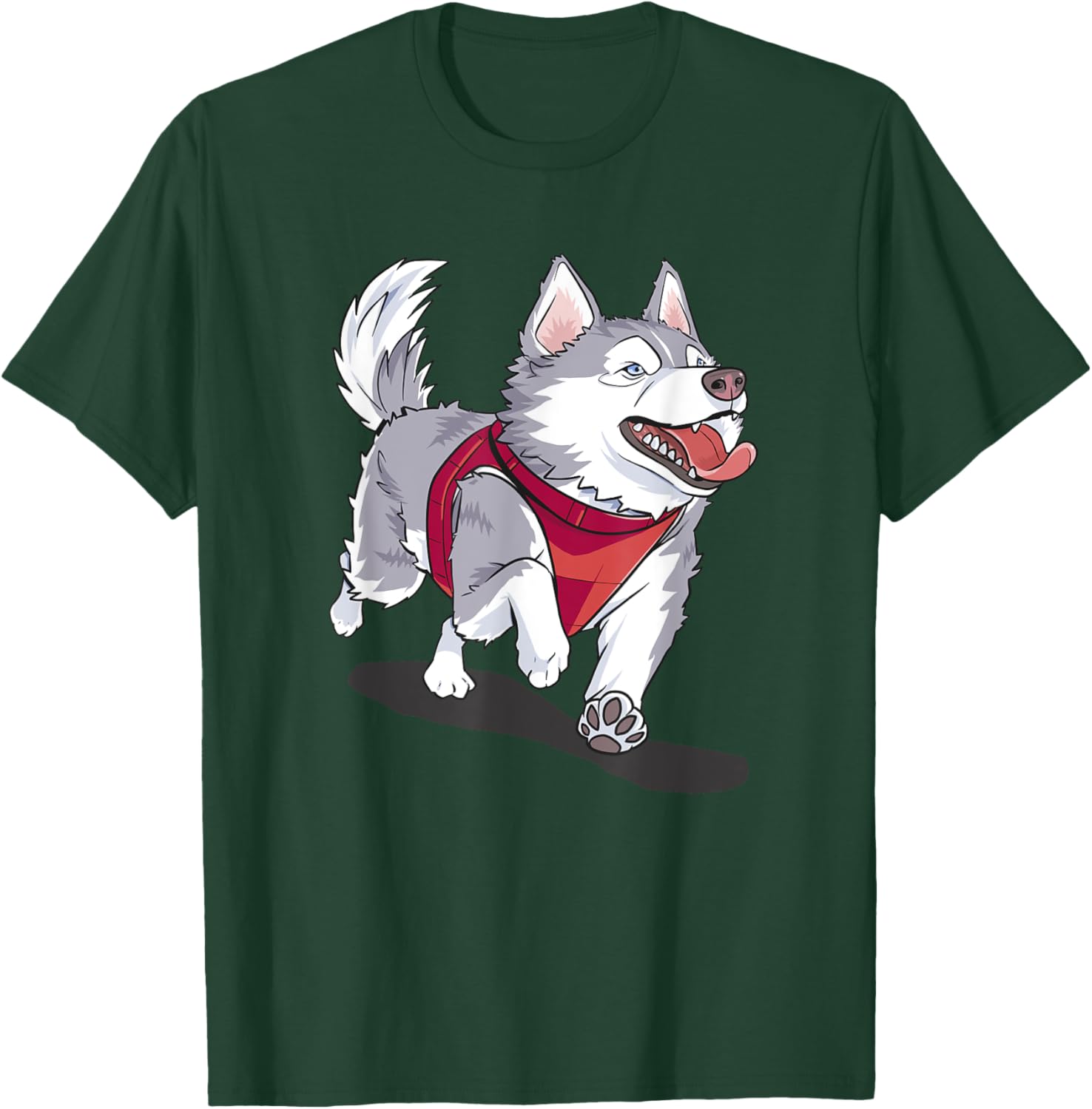 Iditarod Race Siberian Husky Mushing T-Shirt for Dog Lovers - 24