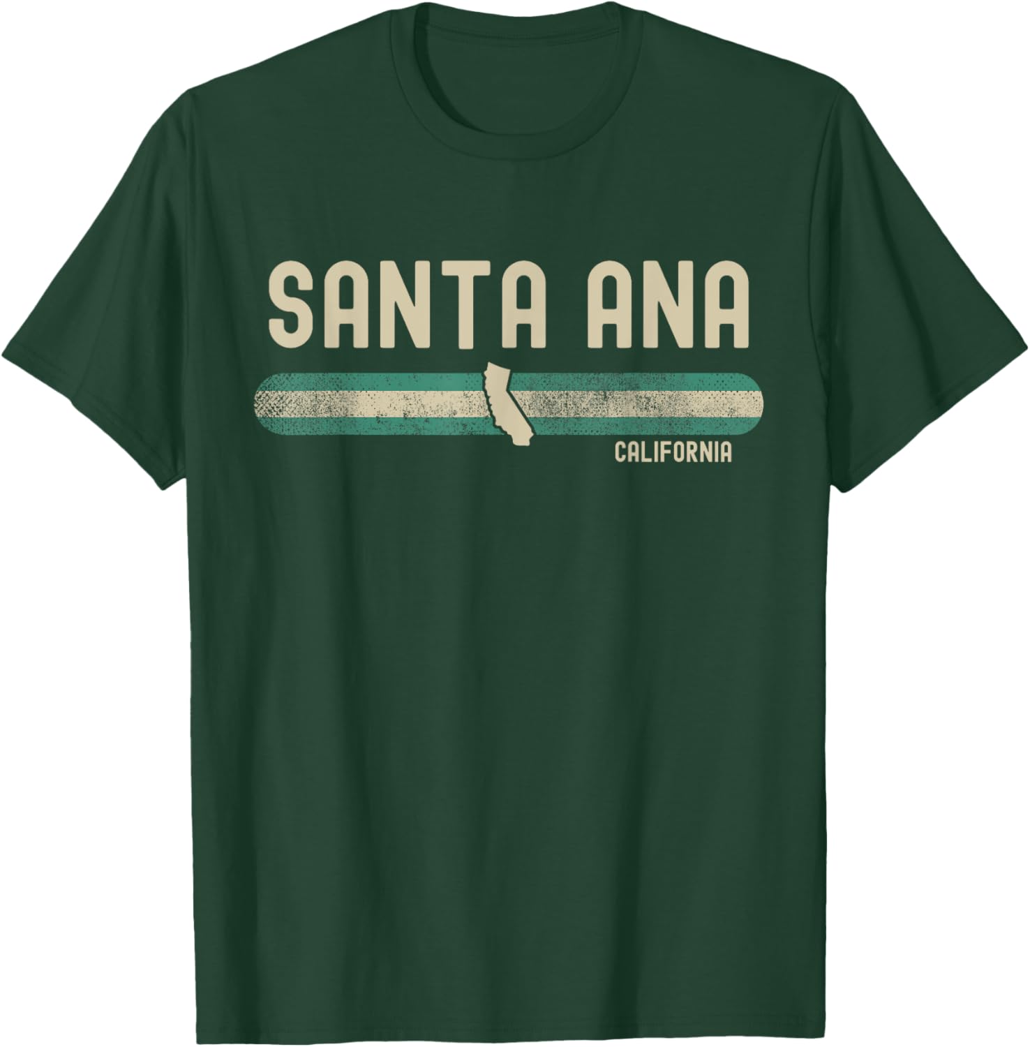 Santa Ana CA 80s Style T-Shirt for Fun Travel & Fashion Enthusiasts - 14