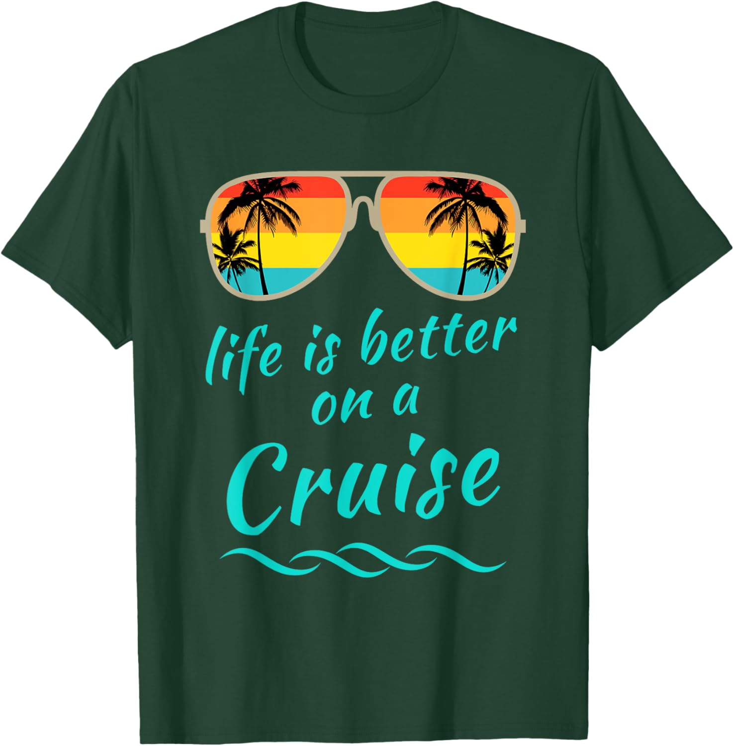 Life is Better on a Cruise Family Vacation Matching T-Shirts for Fun - 5