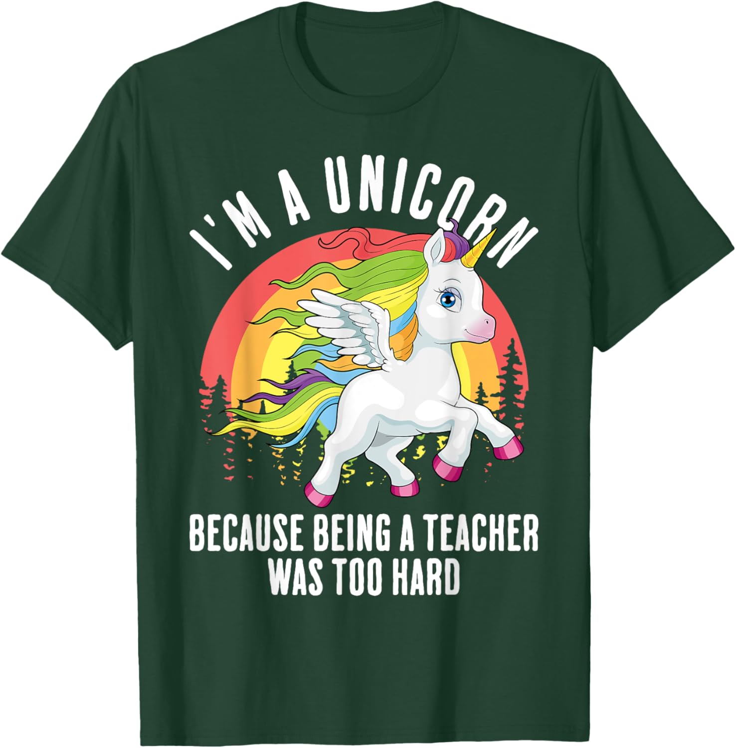 Funny Unicorn Teacher T-Shirt for Creative Educators and Unicorn Lovers - 12