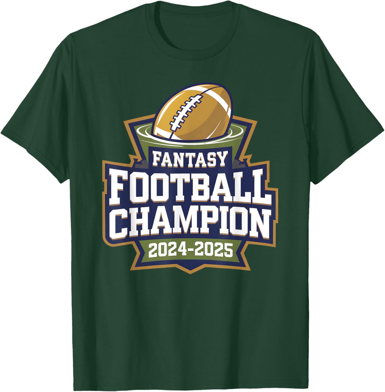 Fantasy Football Champion T-Shirt for Men and Boys 2024-2025 - 18